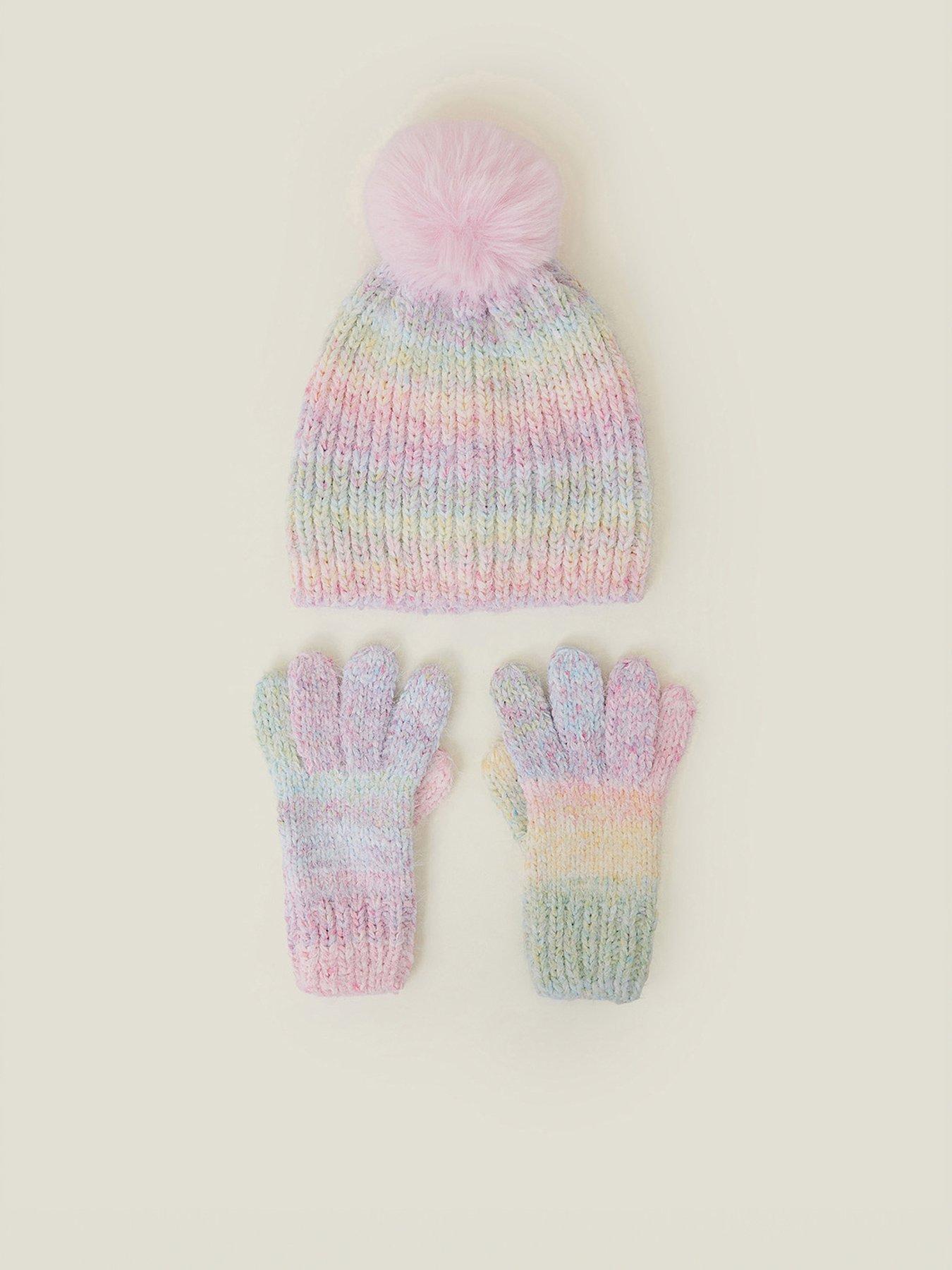 accessorize-girls-ombre-chenille-hat-and-gloves-multi