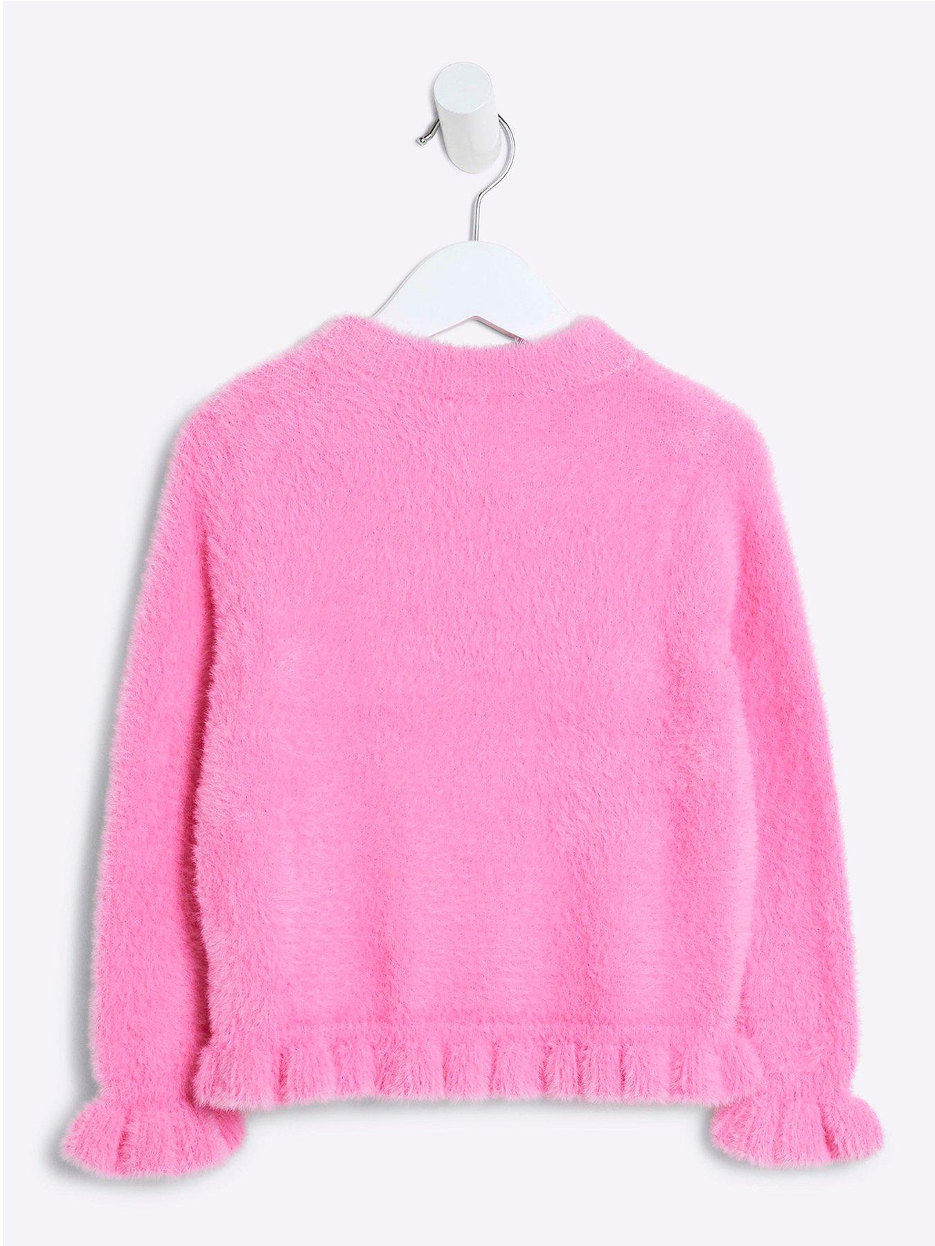 river-island-mini-mini-girls-fluff-knit-jumper-pinkback