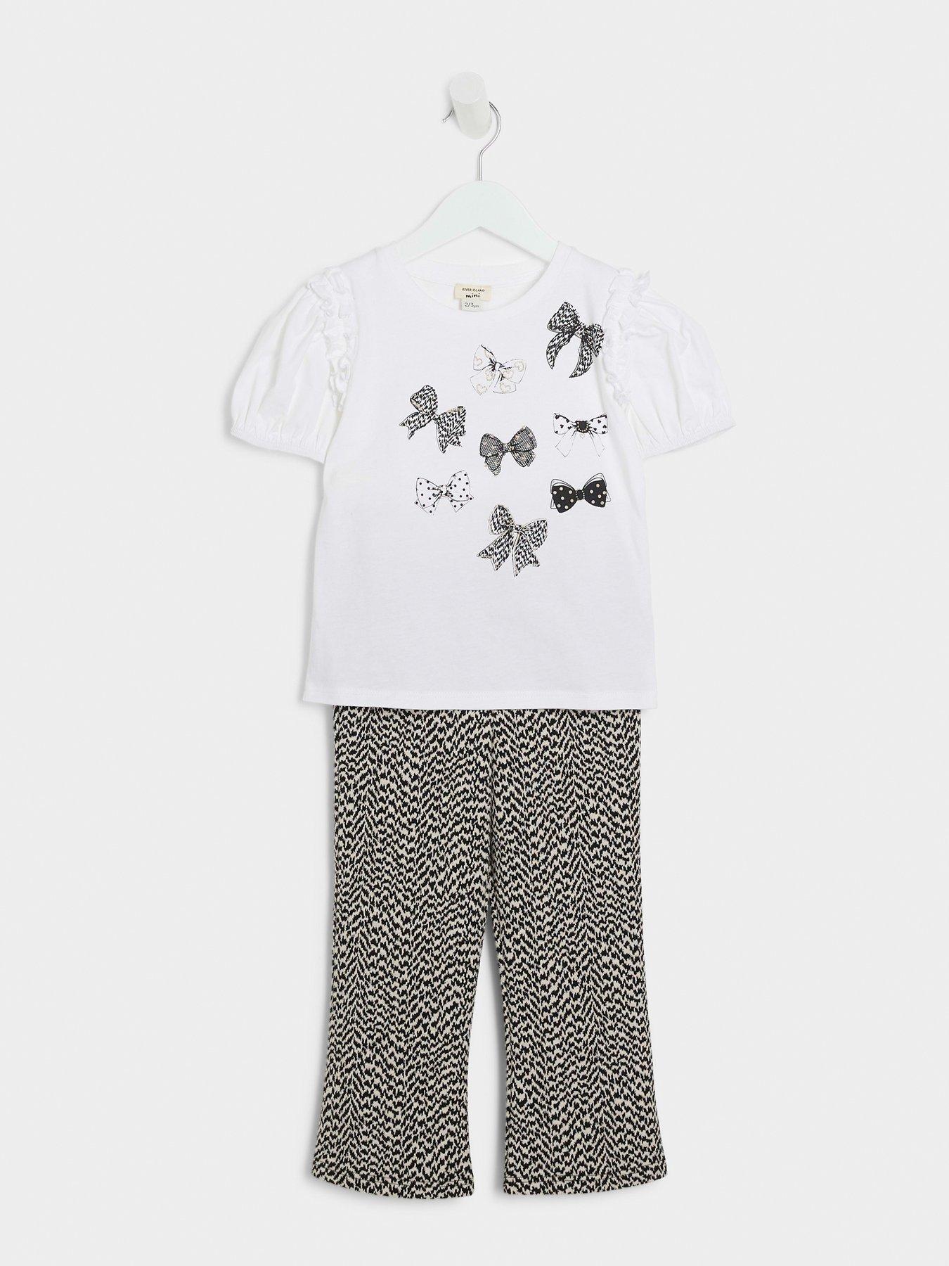 river-island-mini-mini-girls-bow-print-t-shirt-set-whitestillFront