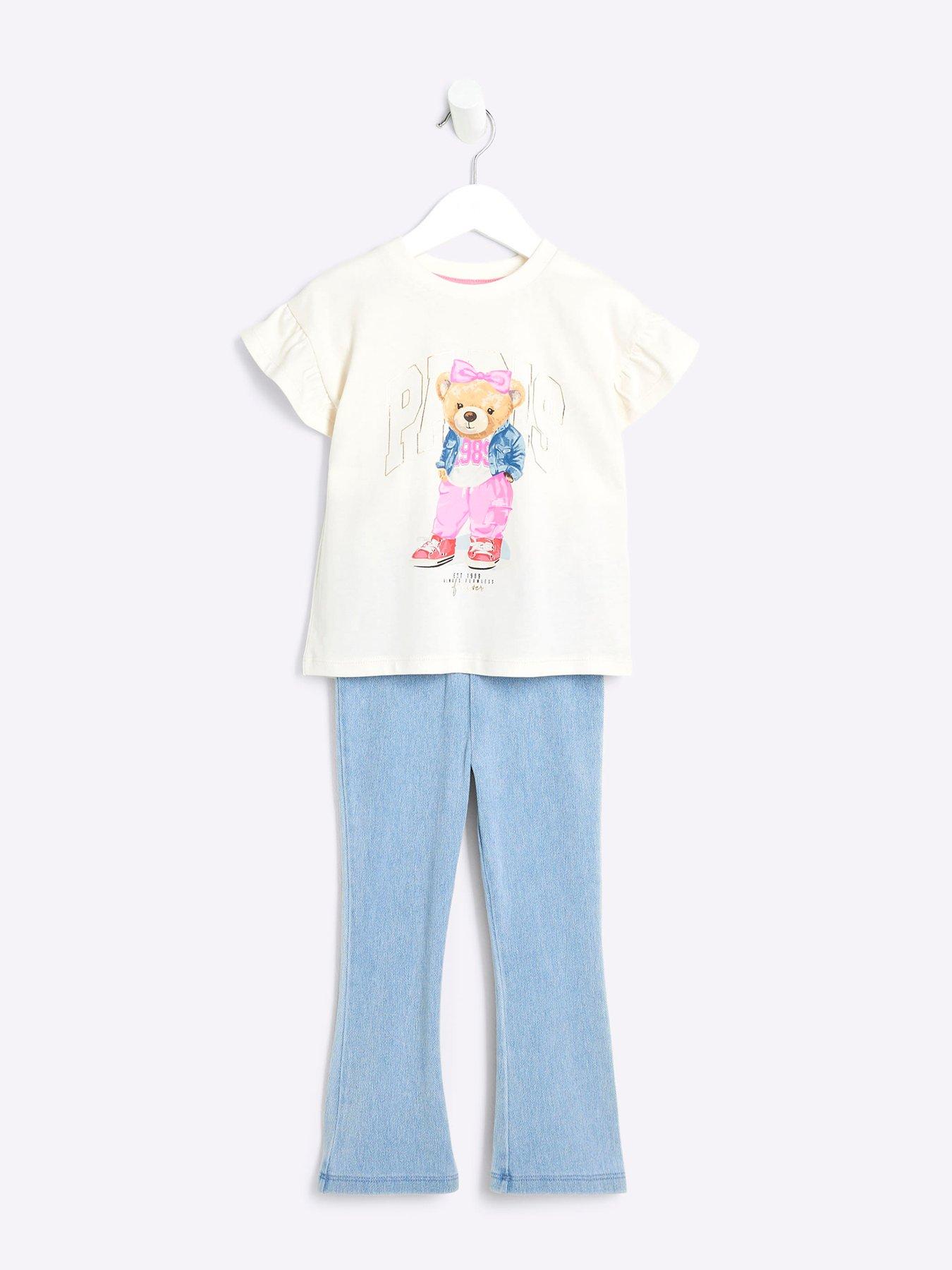 river-island-mini-mini-girl-paris-bear-t-shirt-set-creamstillFront