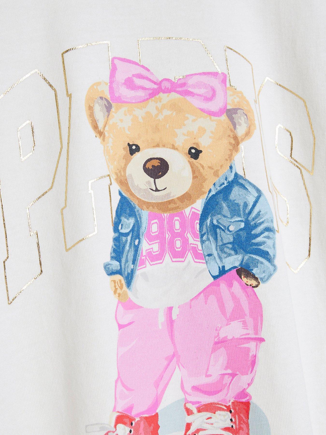 river-island-mini-mini-girl-paris-bear-t-shirt-set-creamoutfit