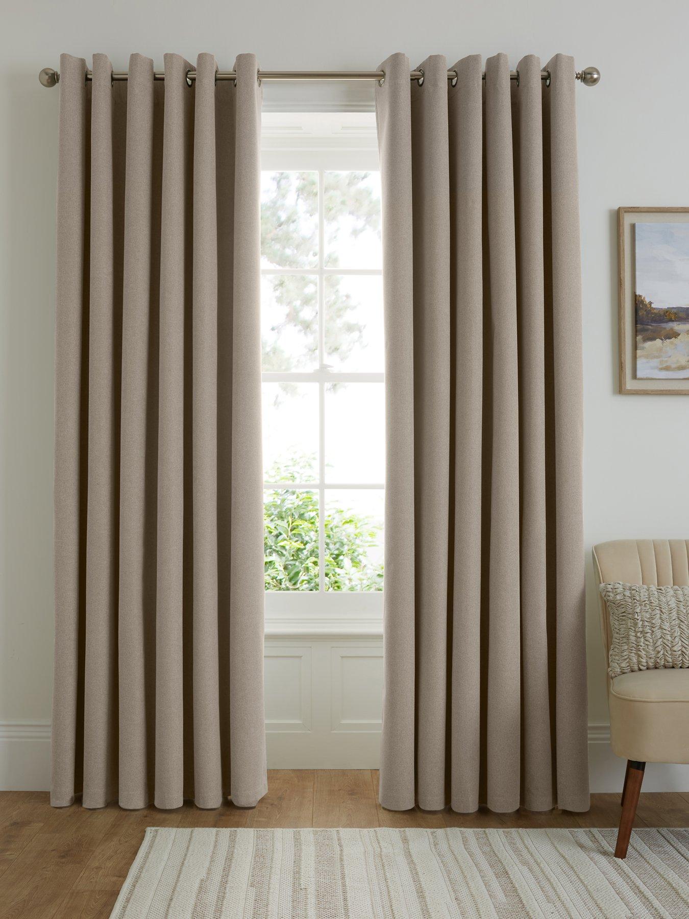 The Very Collection Houston Blackout Eyelet Curtains