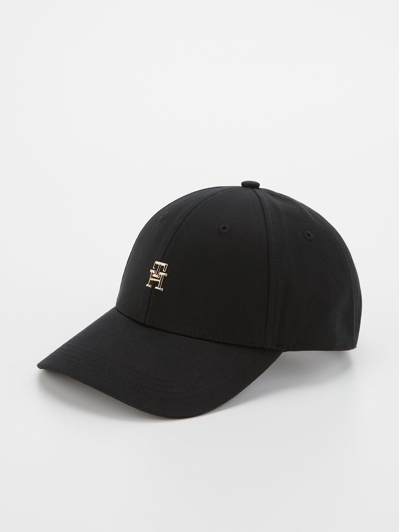 tommy-hilfiger-metal-logo-cap-black