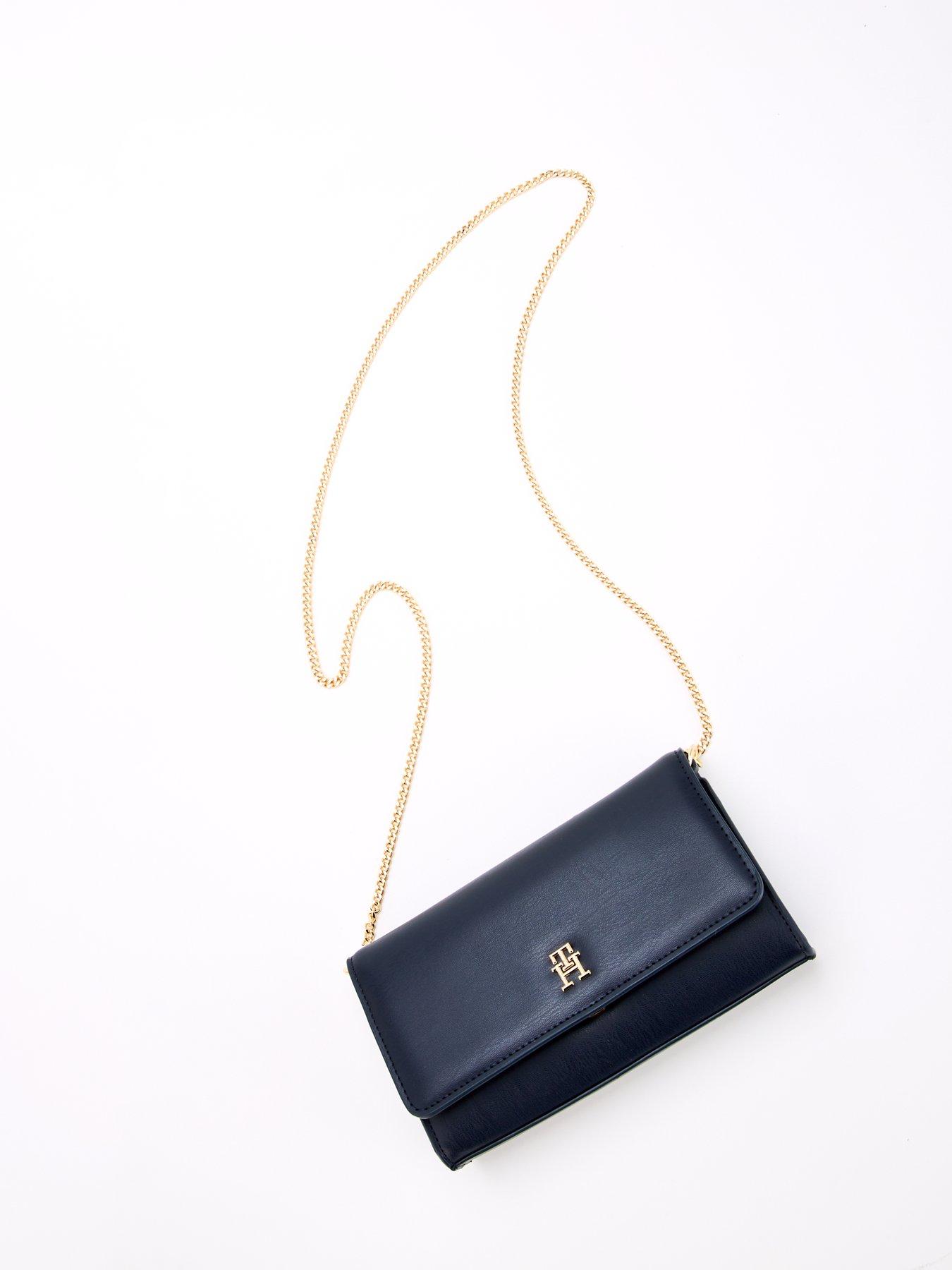 Image 3 of 4 of Tommy Hilfiger Chain Crossbody Bag - Blue