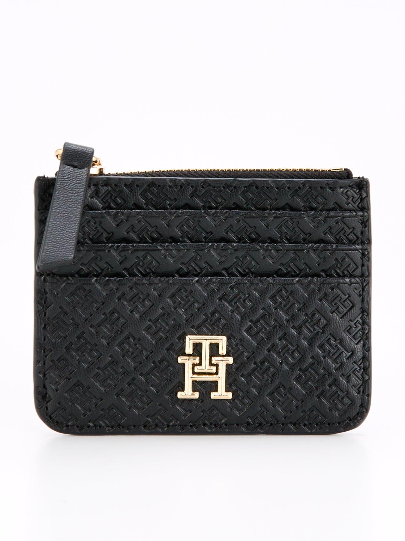 tommy-hilfiger-monogram-card-holder-black