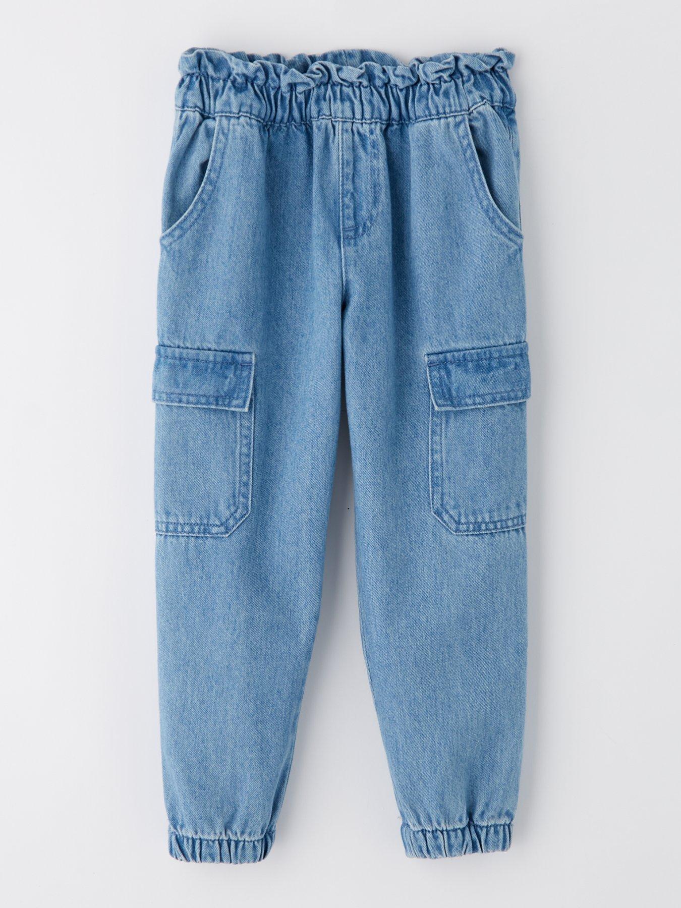 Image 2 of 5 of Mini V by Very Girls Cargo Jean - Blue