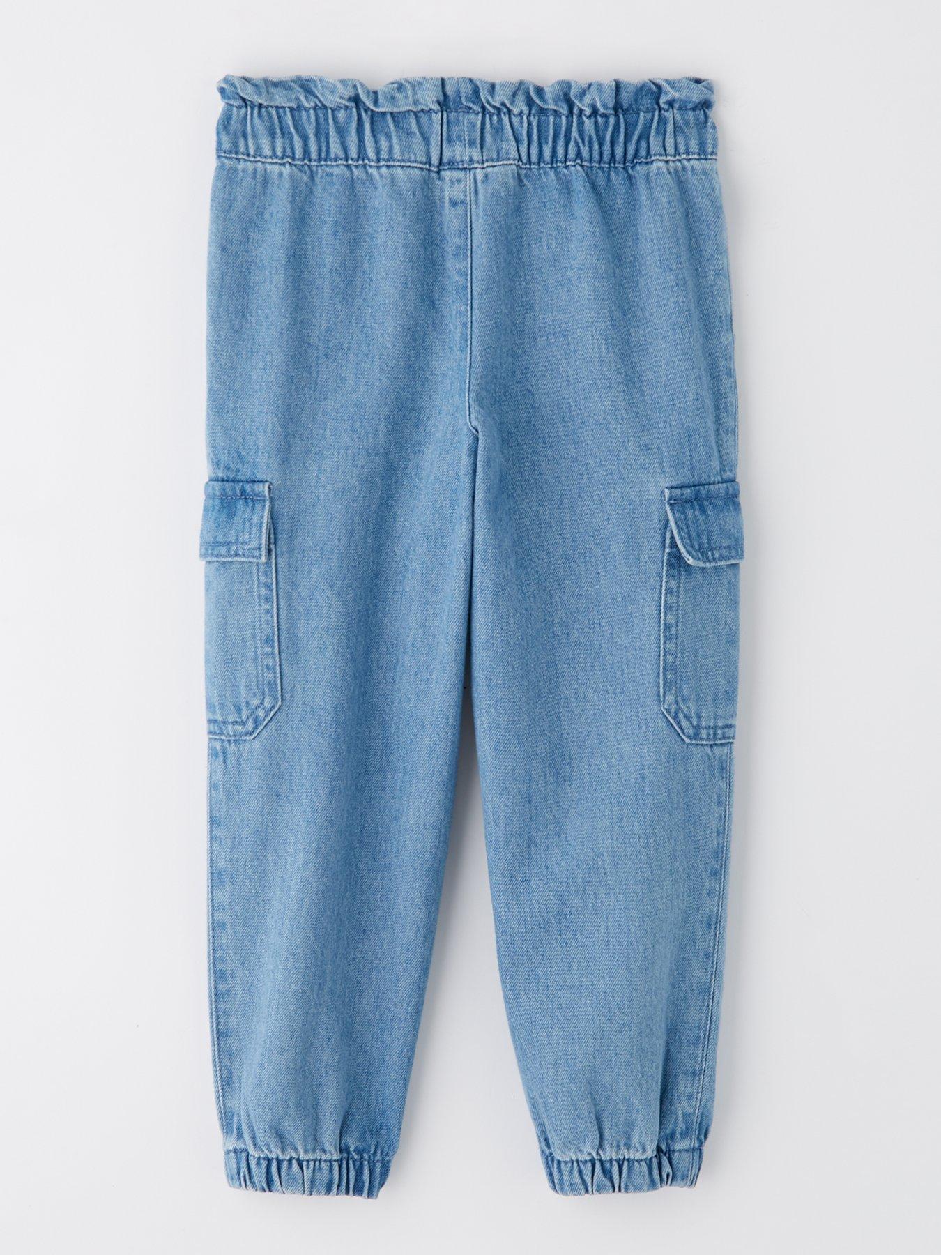 Image 3 of 5 of Mini V by Very Girls Cargo Jean - Blue