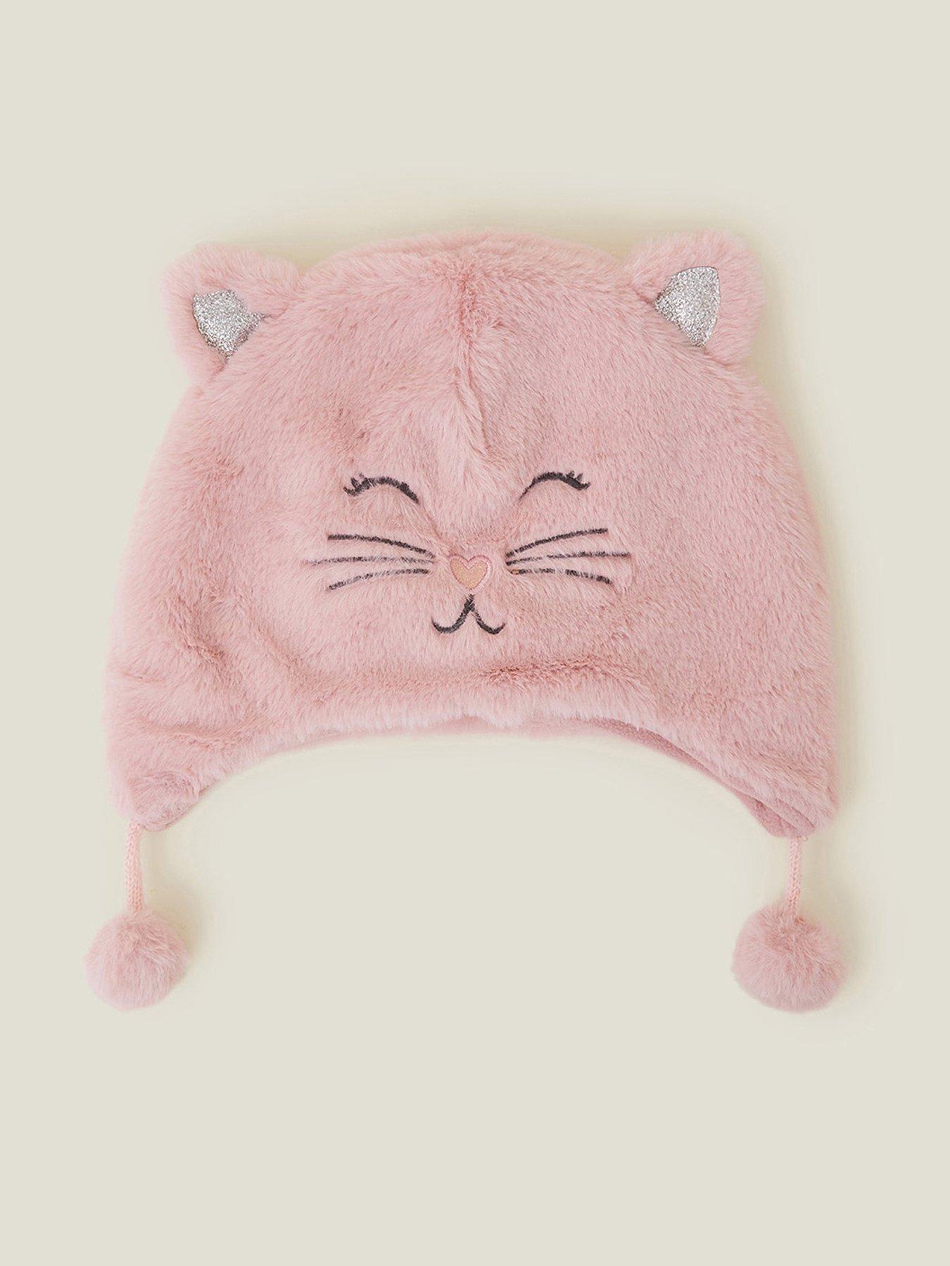 accessorize-girls-fluffy-cat-chullo-pink