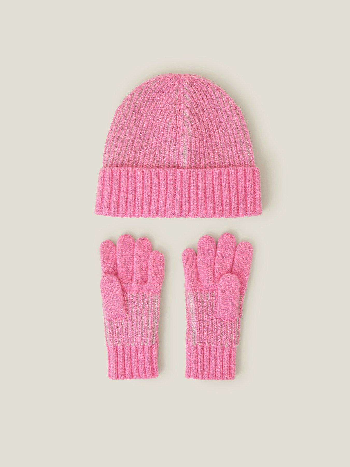 accessorize-girls-hat-and-gloves-set-pinkdetail