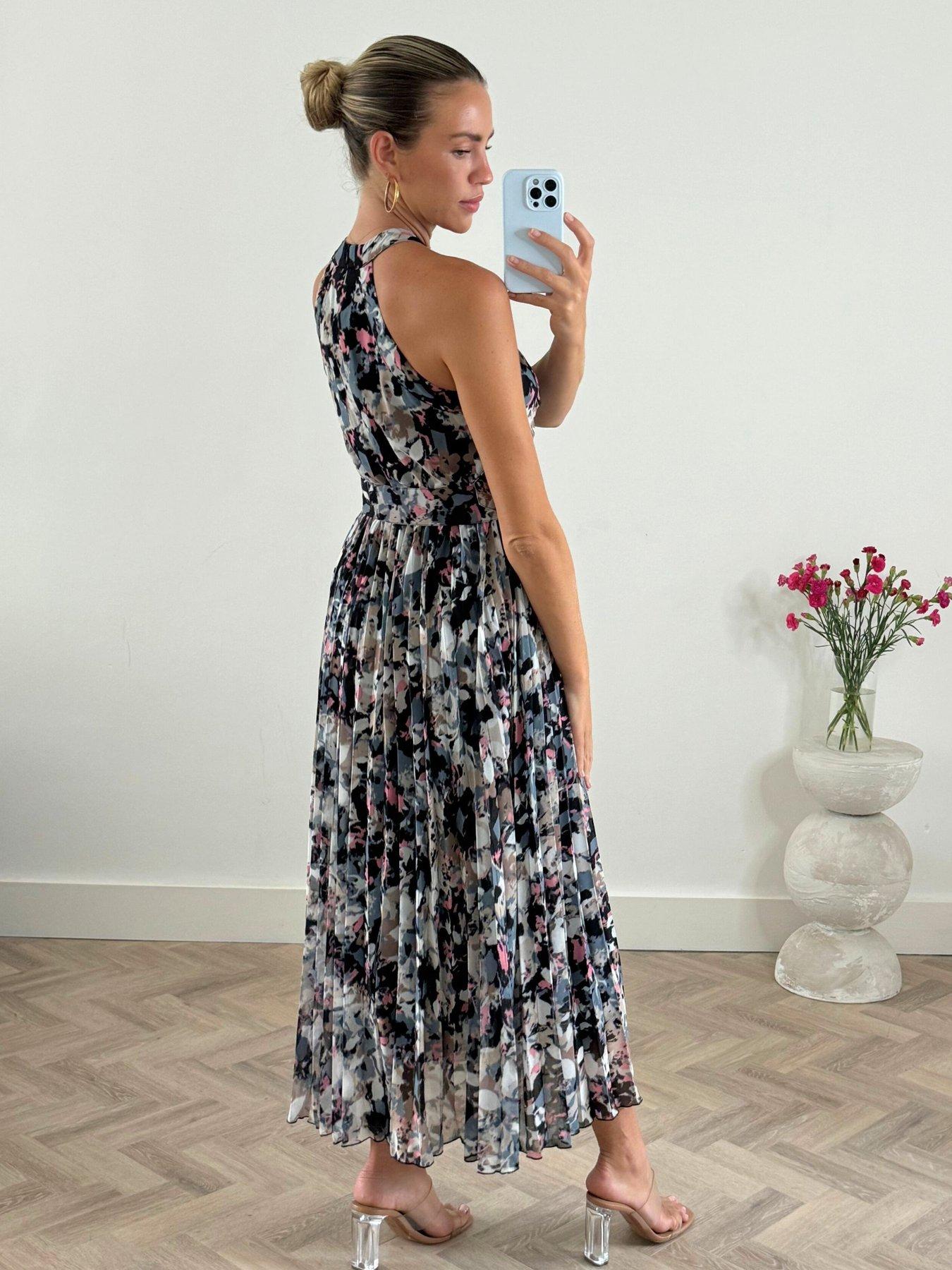 style-cheat-floral-print-halter-neck-midi-dress-multistillFront