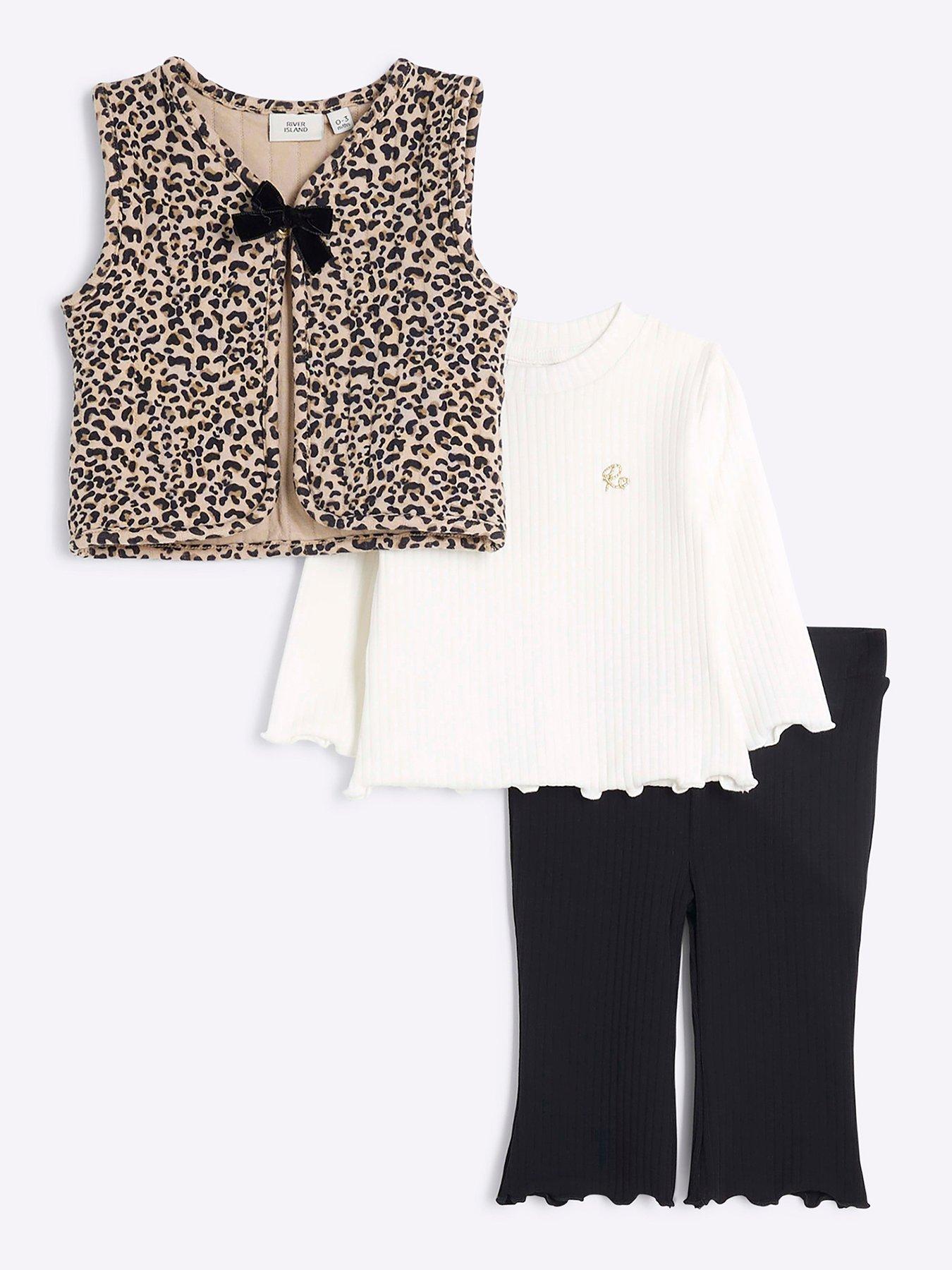 river-island-baby-baby-girl-leopard-3-piece-gilet-set-brown