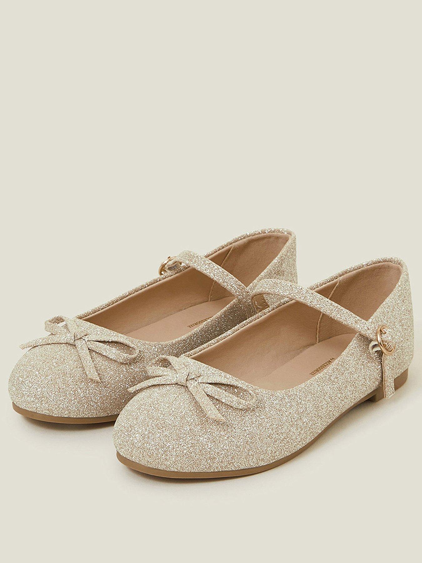 accessorize-girls-glitter-bow-ballerina-shoes-goldstillFront