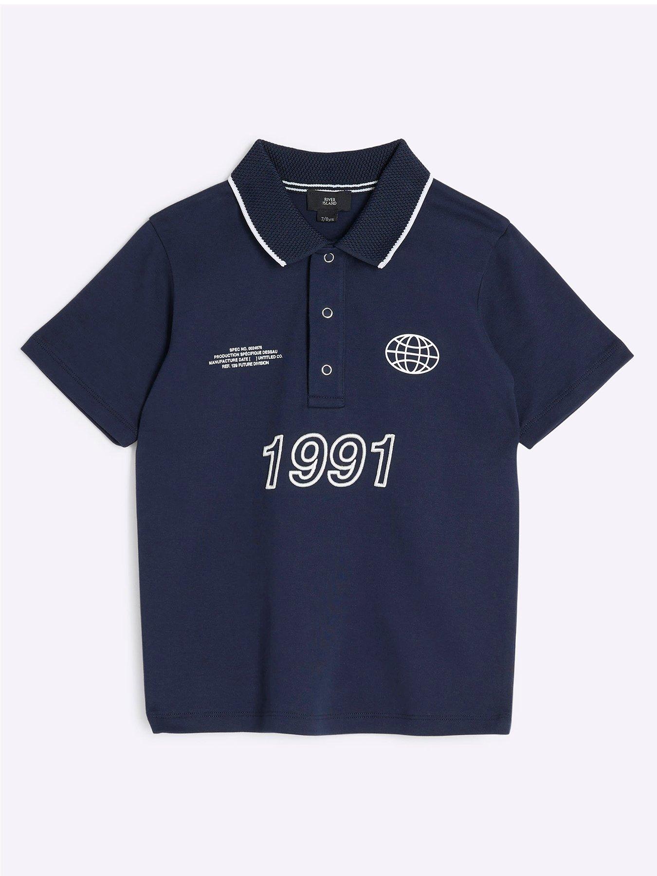 river-island-older-boy-tipped-1991-graphic-polo-shirt-navy