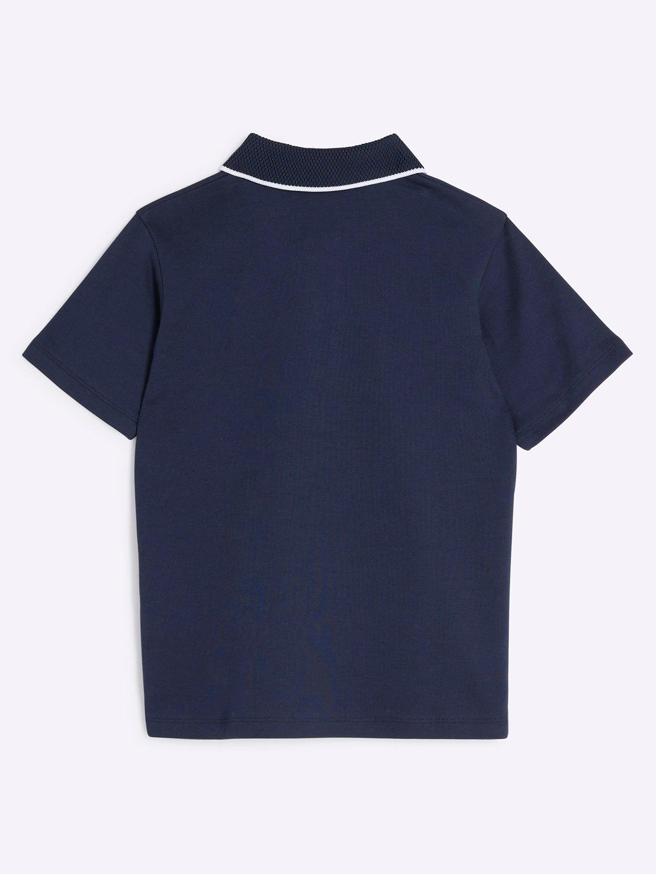 river-island-older-boy-tipped-1991-graphic-polo-shirt-navyback