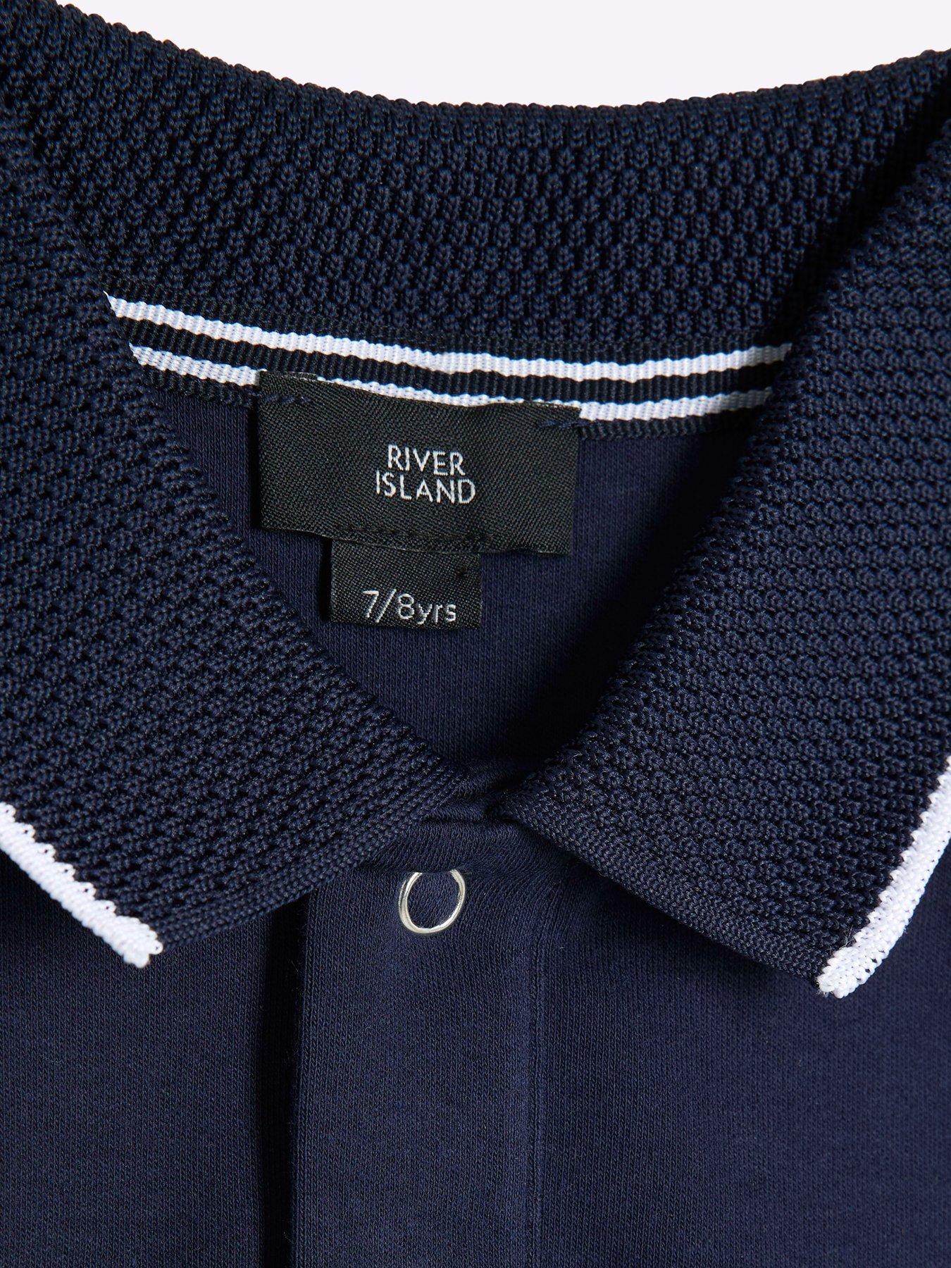 river-island-older-boy-tipped-1991-graphic-polo-shirt-navyoutfit