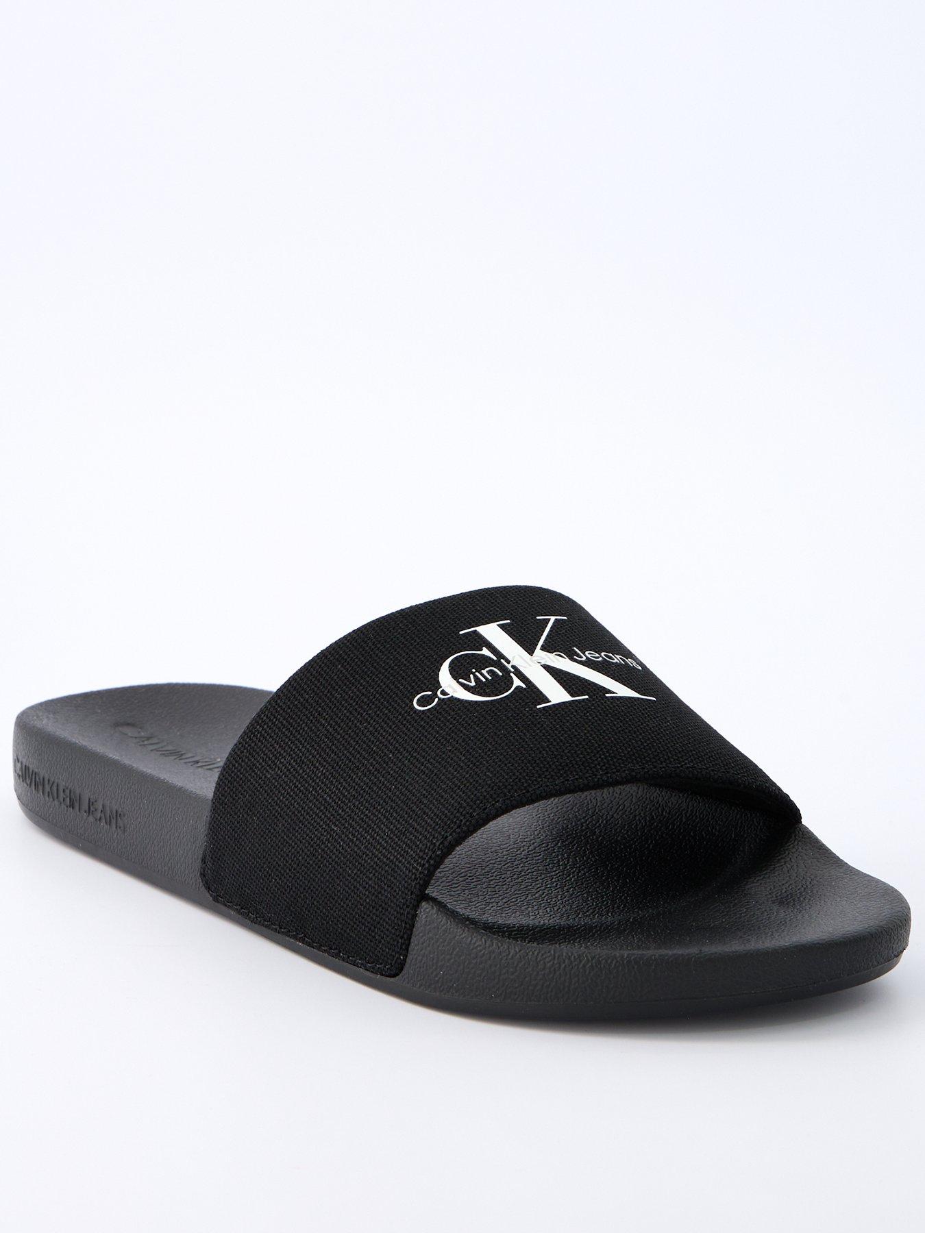 calvin-klein-monogram-sliders-black