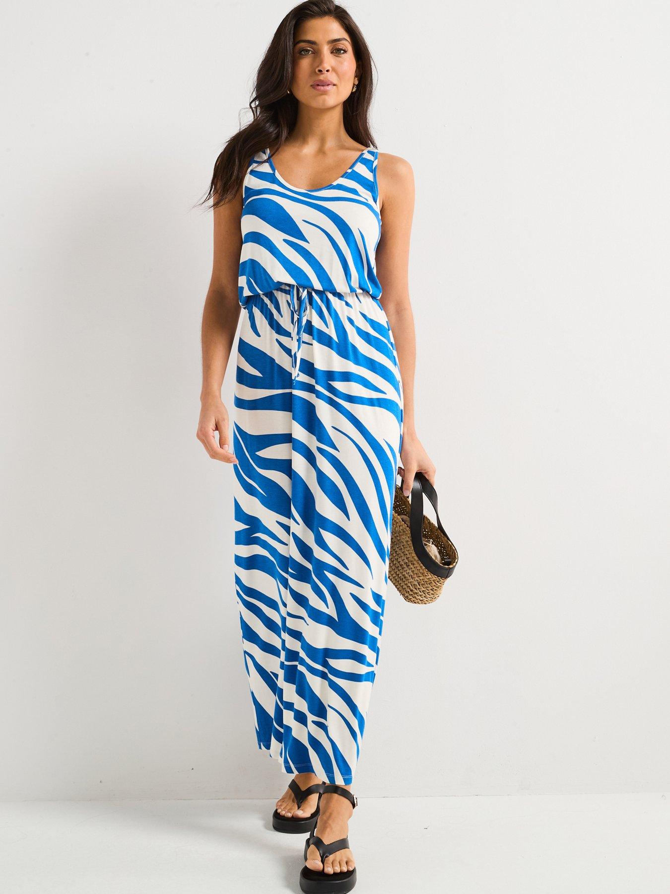 v-by-very-channel-waist-maxi-dressback