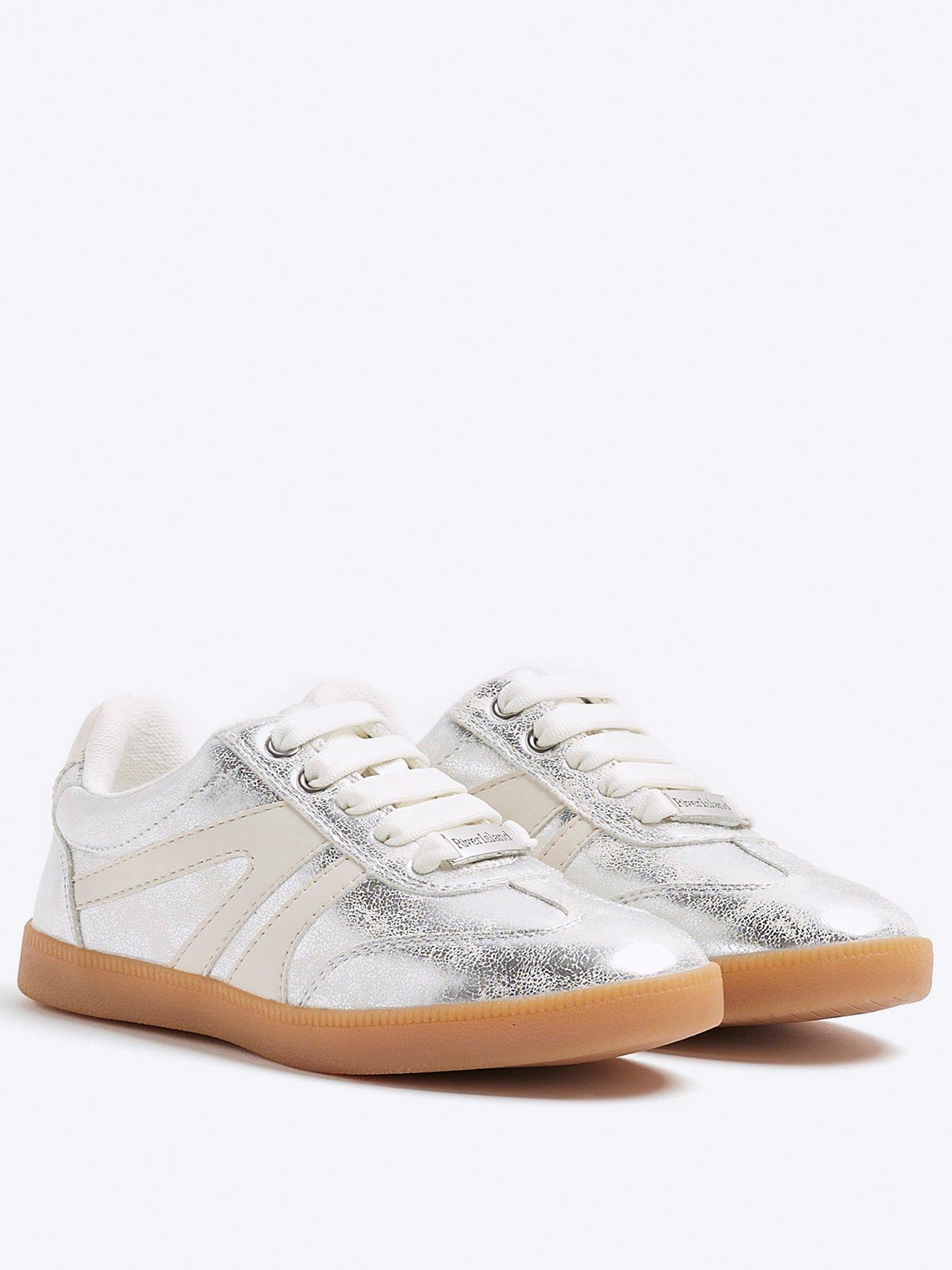 river-island-older-girl-metallic-trainers-silverstillFront