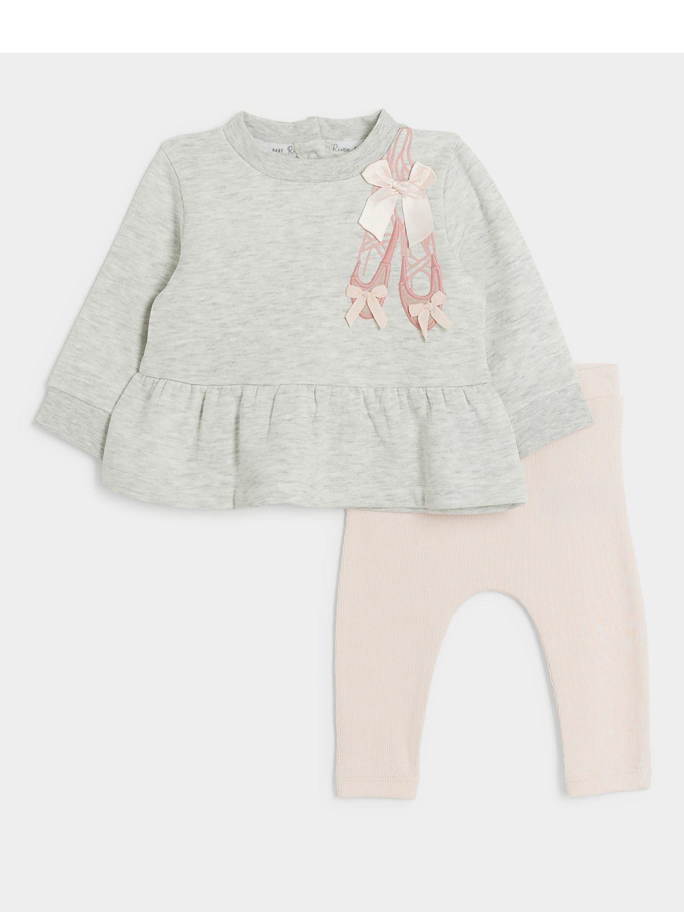 river-island-baby-baby-girls-ballet-peplum-sweatshirt-set-grey