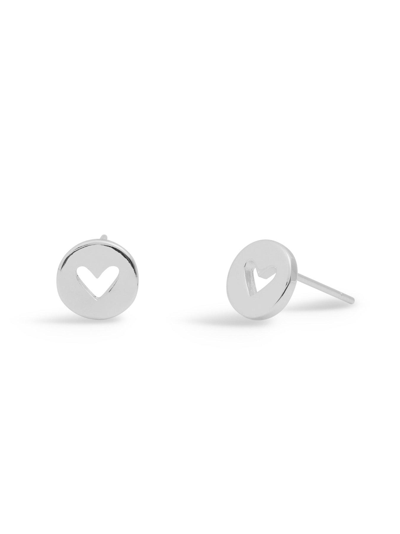 Image 3 of 6 of Joma Jewellery Life's A Charm Birthday Earrings In Silver Plating