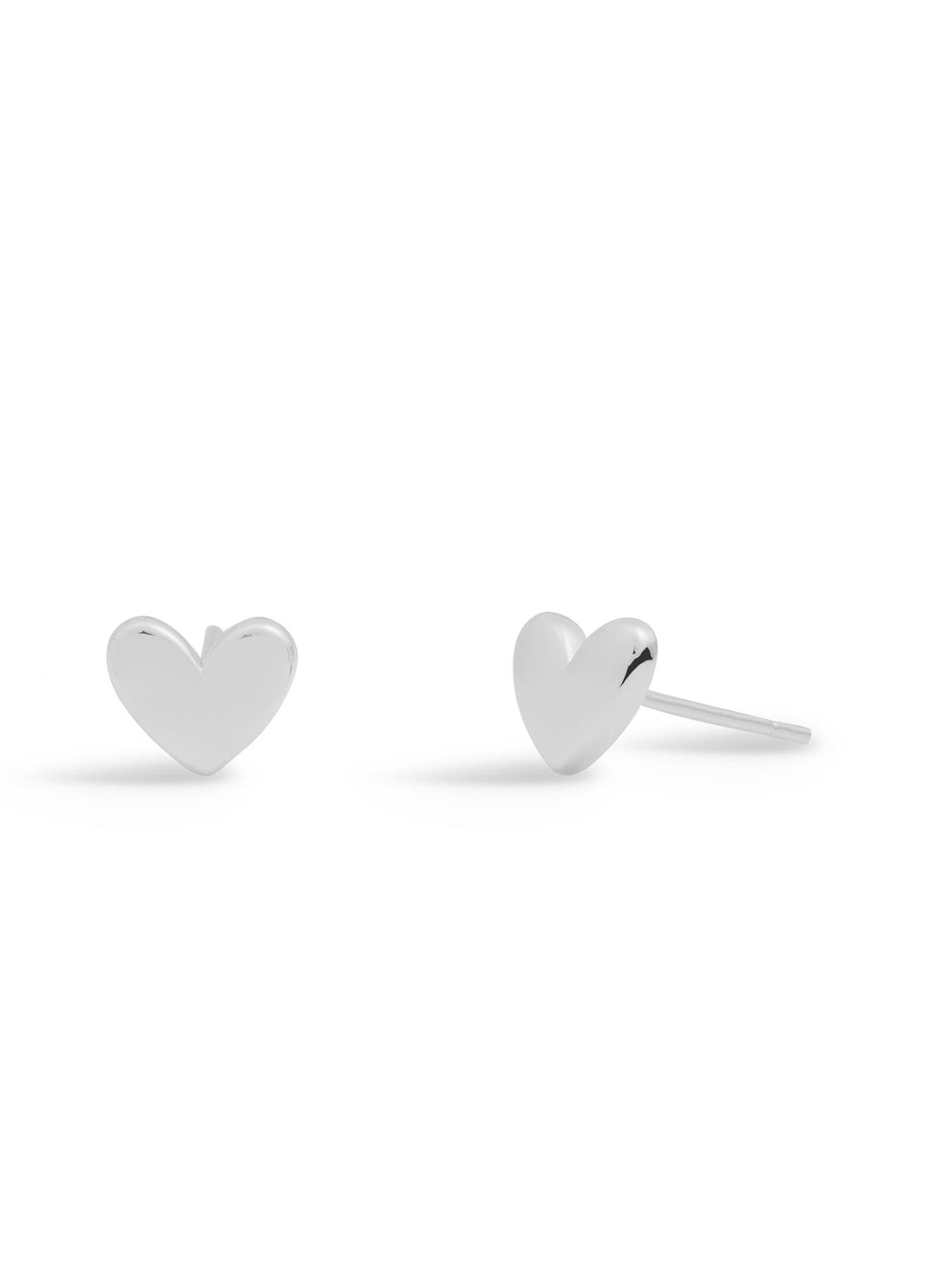 Image 4 of 6 of Joma Jewellery Life's A Charm Birthday Earrings In Silver Plating