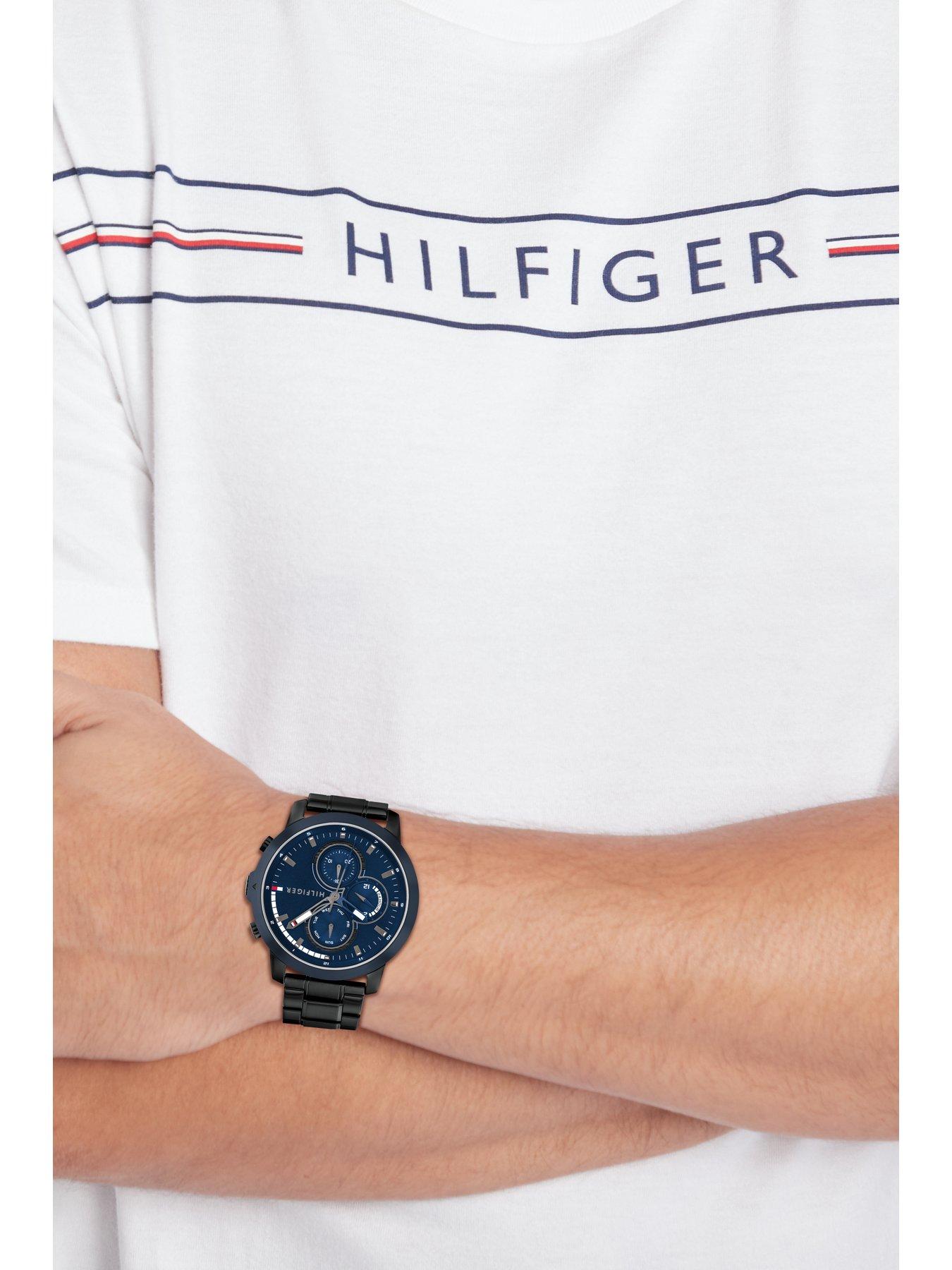 tommy-hilfiger-jameson-mens-black-watchoutfit