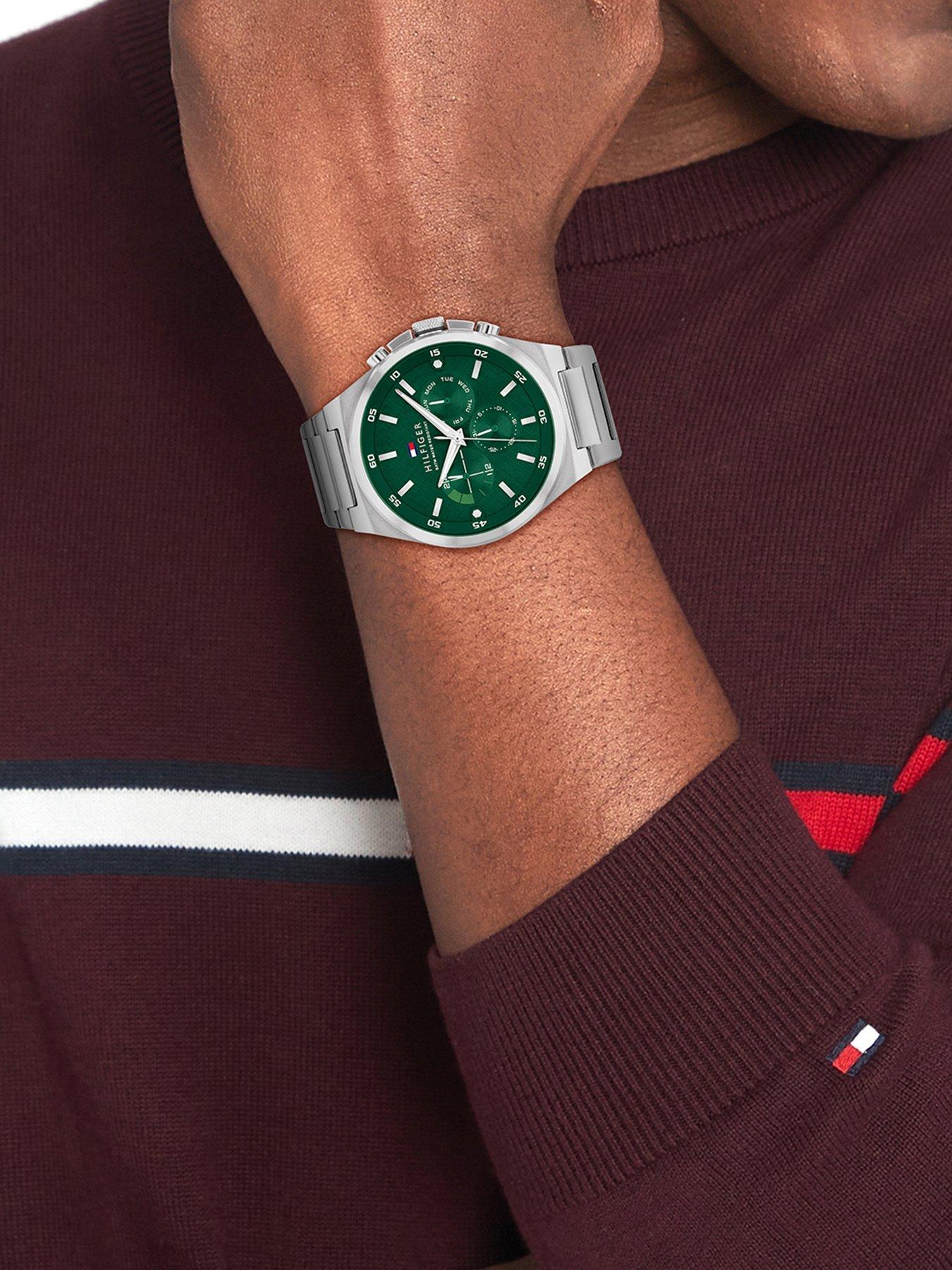 tommy-hilfiger-dexter-mens-green-stainless-steel-watchback