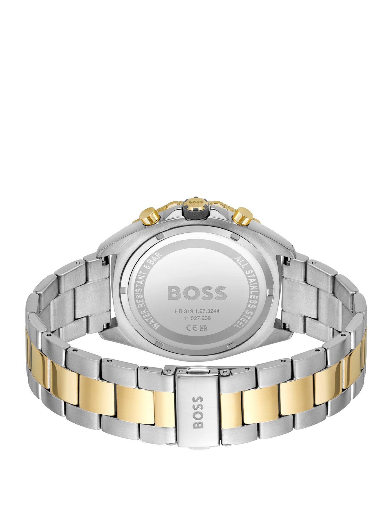 boss-energy-mens-two-tone-watchstillFront