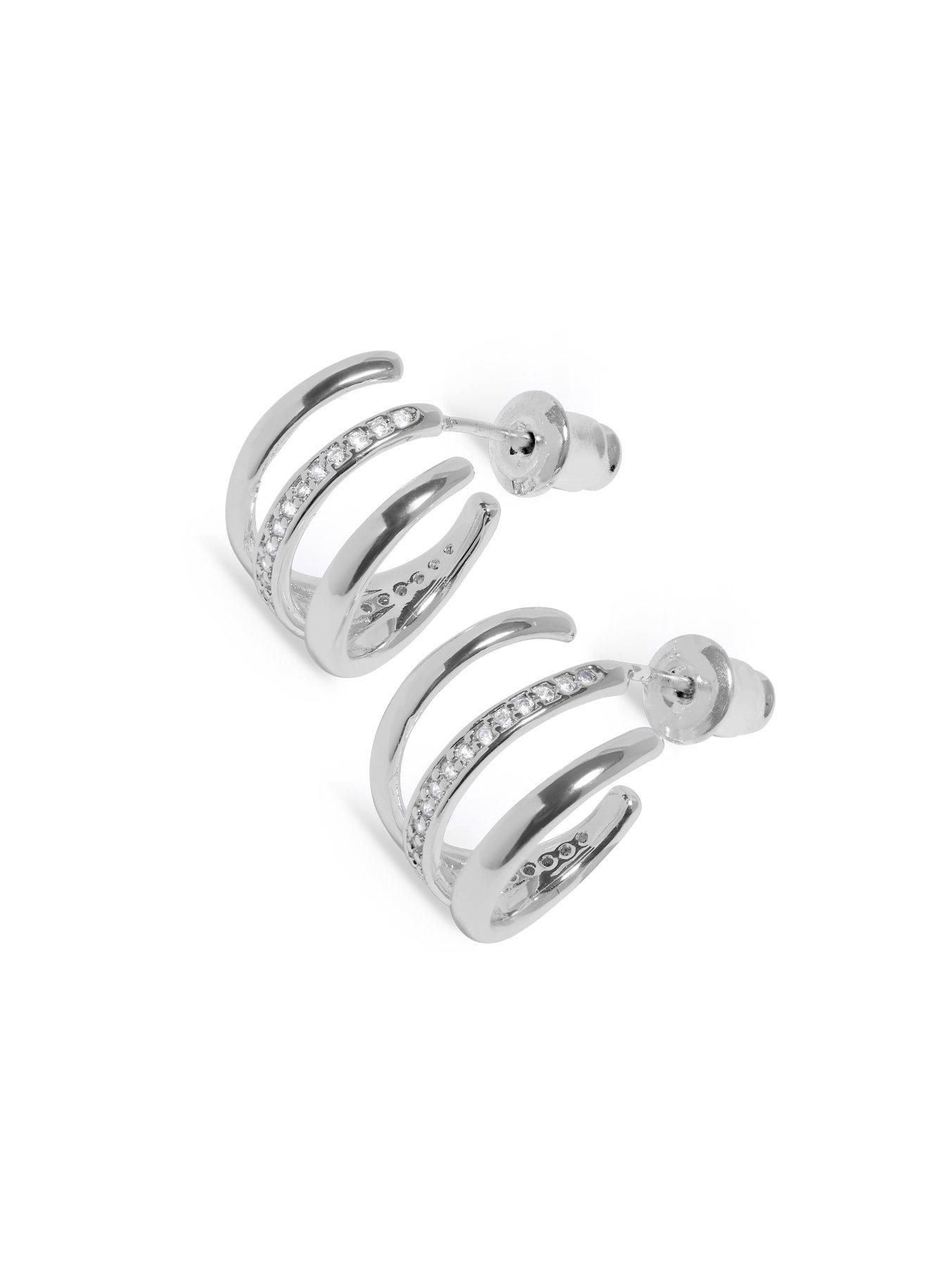 joma-jewellery-soul-shine-paveacute-illusion-hoop-earrings-in-silver-platingstillFront