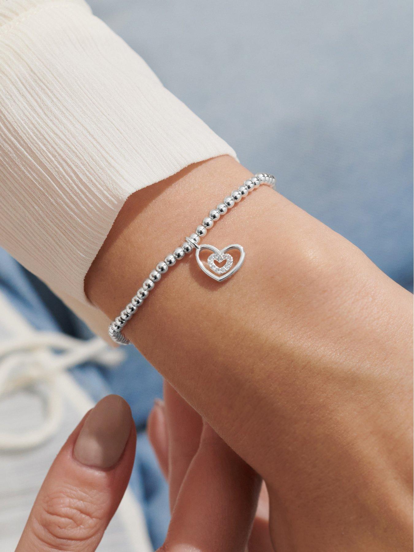 joma-jewellery-a-little-happy-birthday-auntie-bracelet-in-silver-platingstillFront