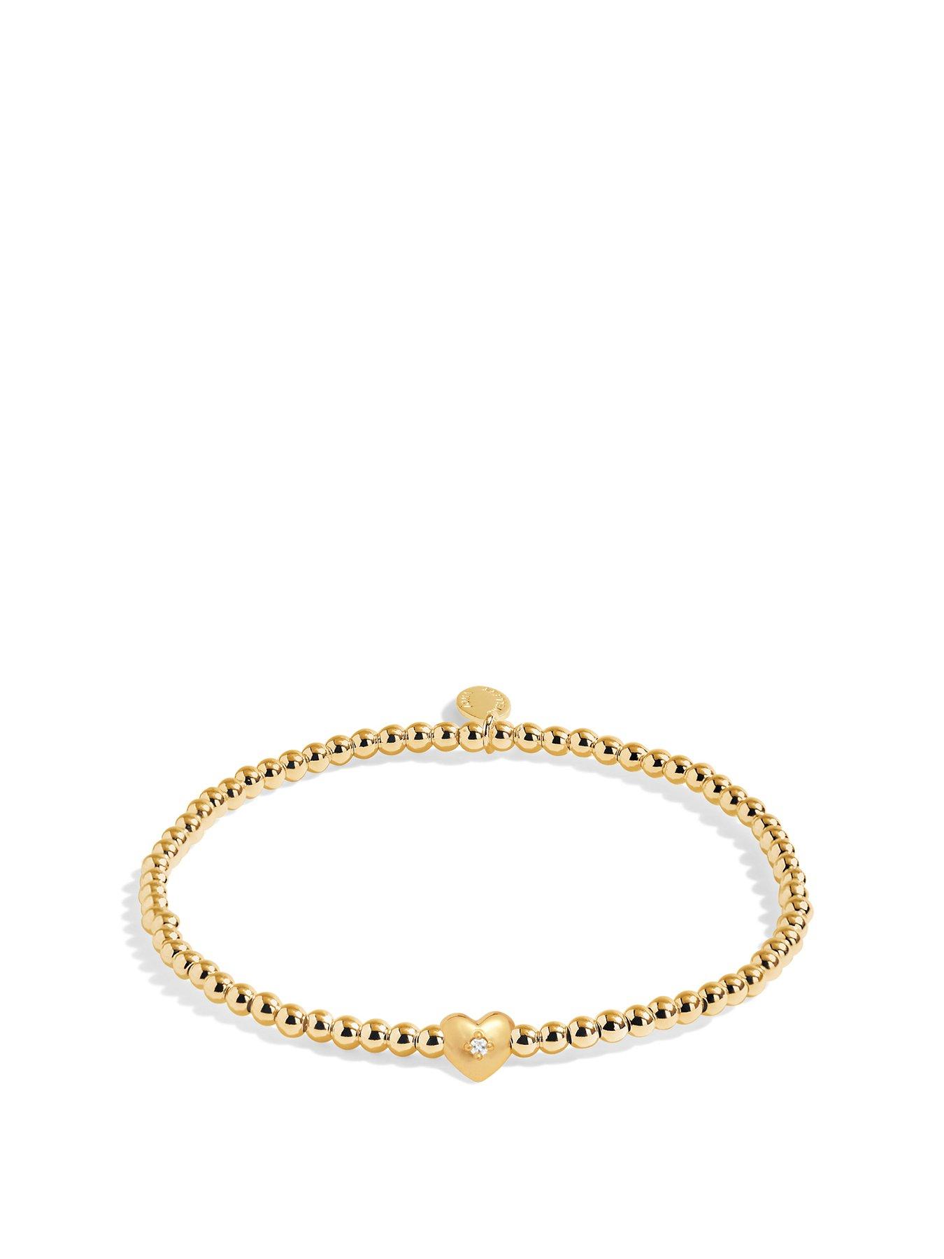 Joma Jewellery A Little Happy Birthday Bracelet In Gold Plating