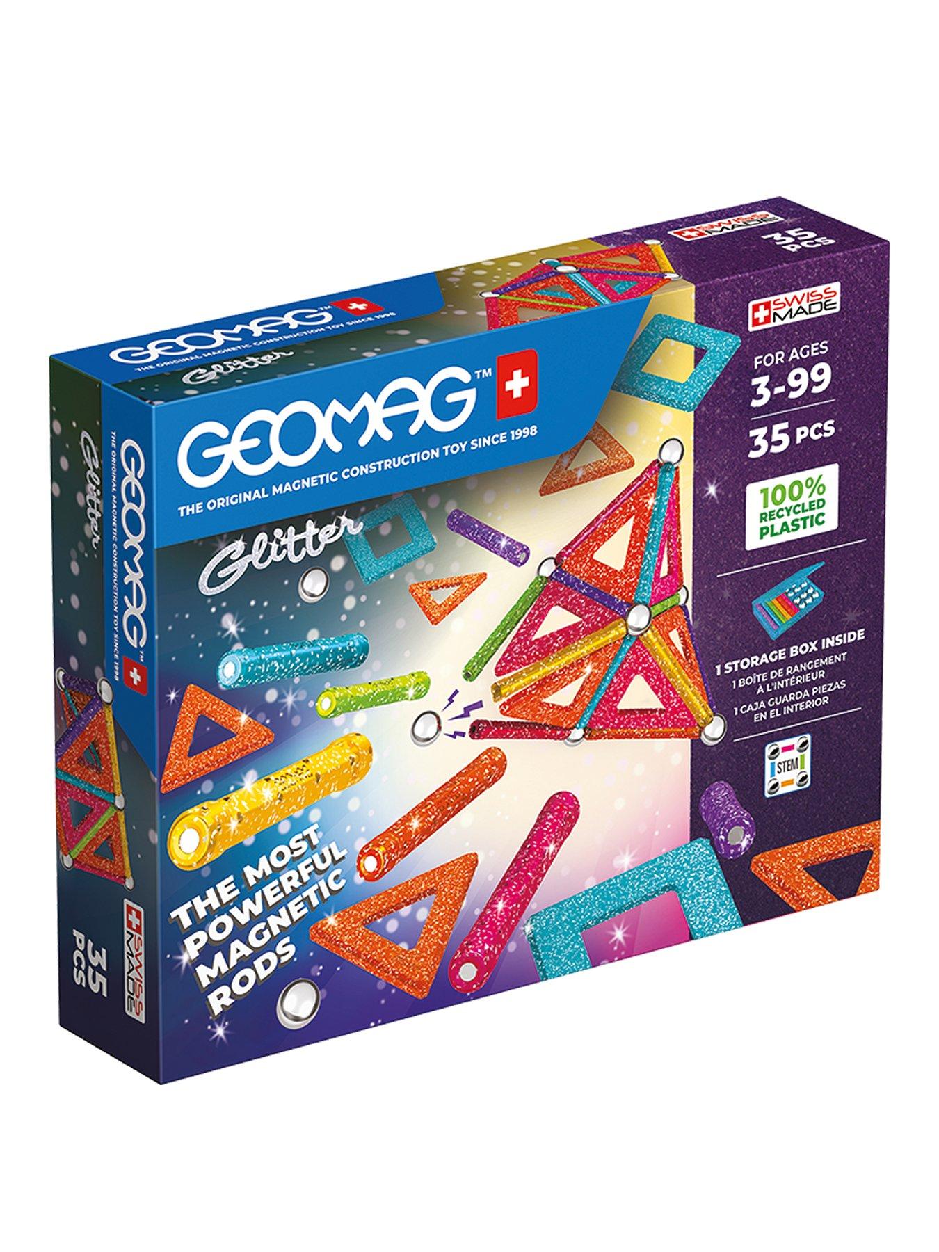 Image of Geomag Magnetic Glitter Panels - 35 Pieces