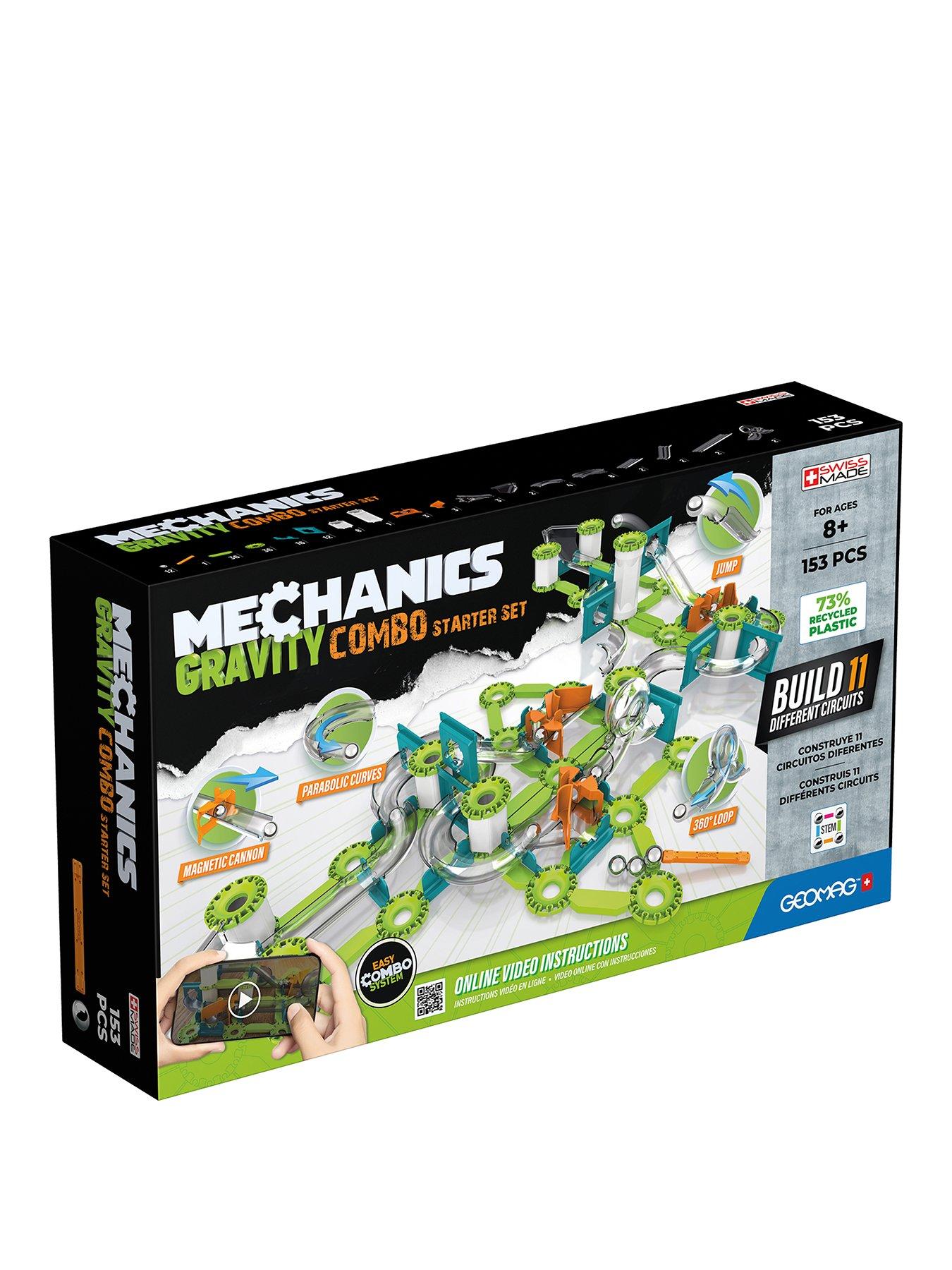 geomag-geomag-mechanics-motion-combo-magnetic-starter-set-153-pieces