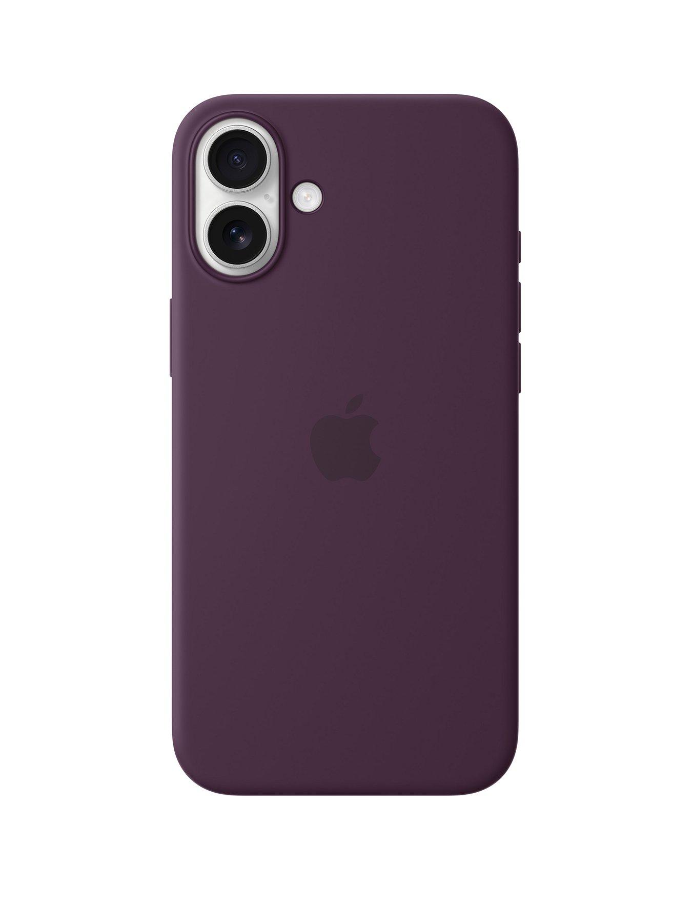 Image of Apple iPhone 16 Plus Silicone Case with MagSafe - Plum