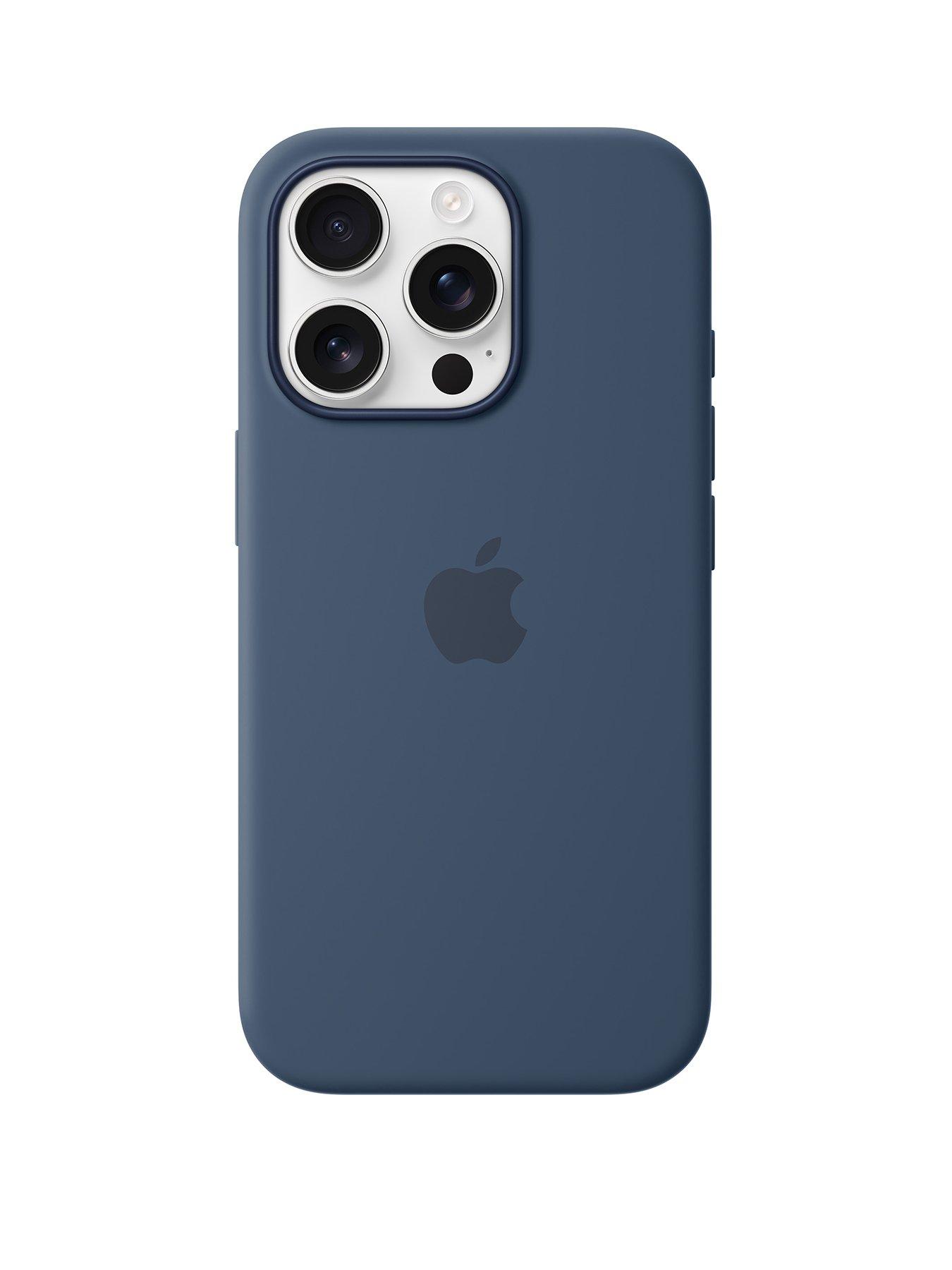 undefined iPhone 16 Pro Silicone Case with MagSafe - Denim