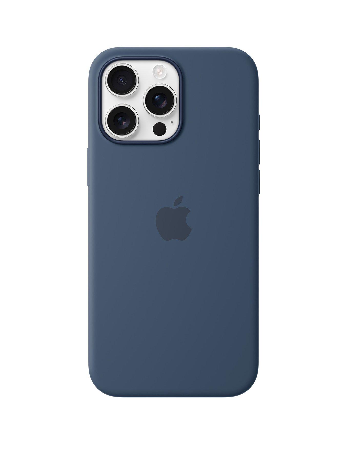 Image of Apple iPhone 16 Pro Max Silicone Case with MagSafe - Denim
