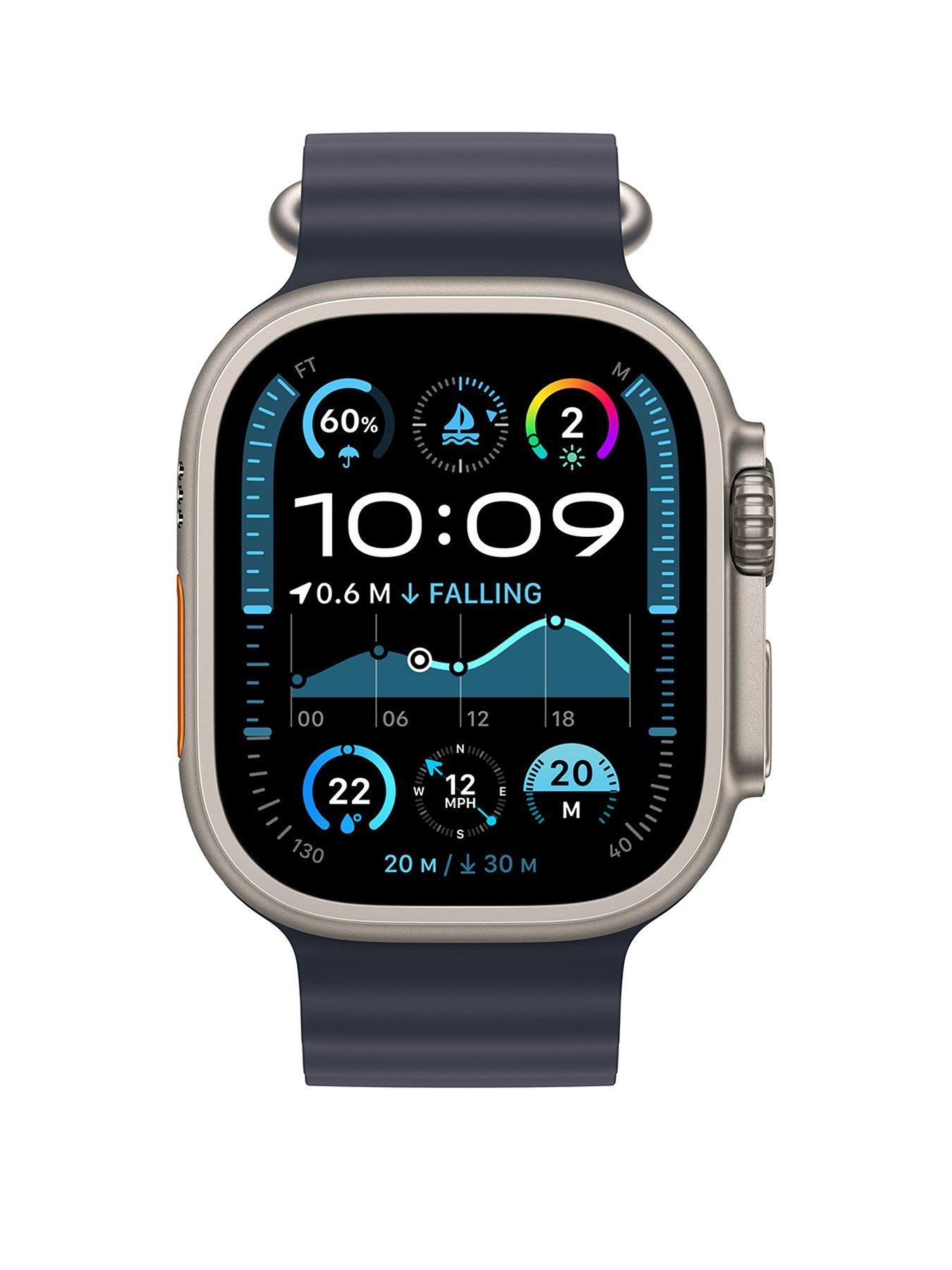 apple-watch-ultra-2-gps-cellular-2024-49mm-natural-titanium-case-with-navy-ocean-bandstillFront