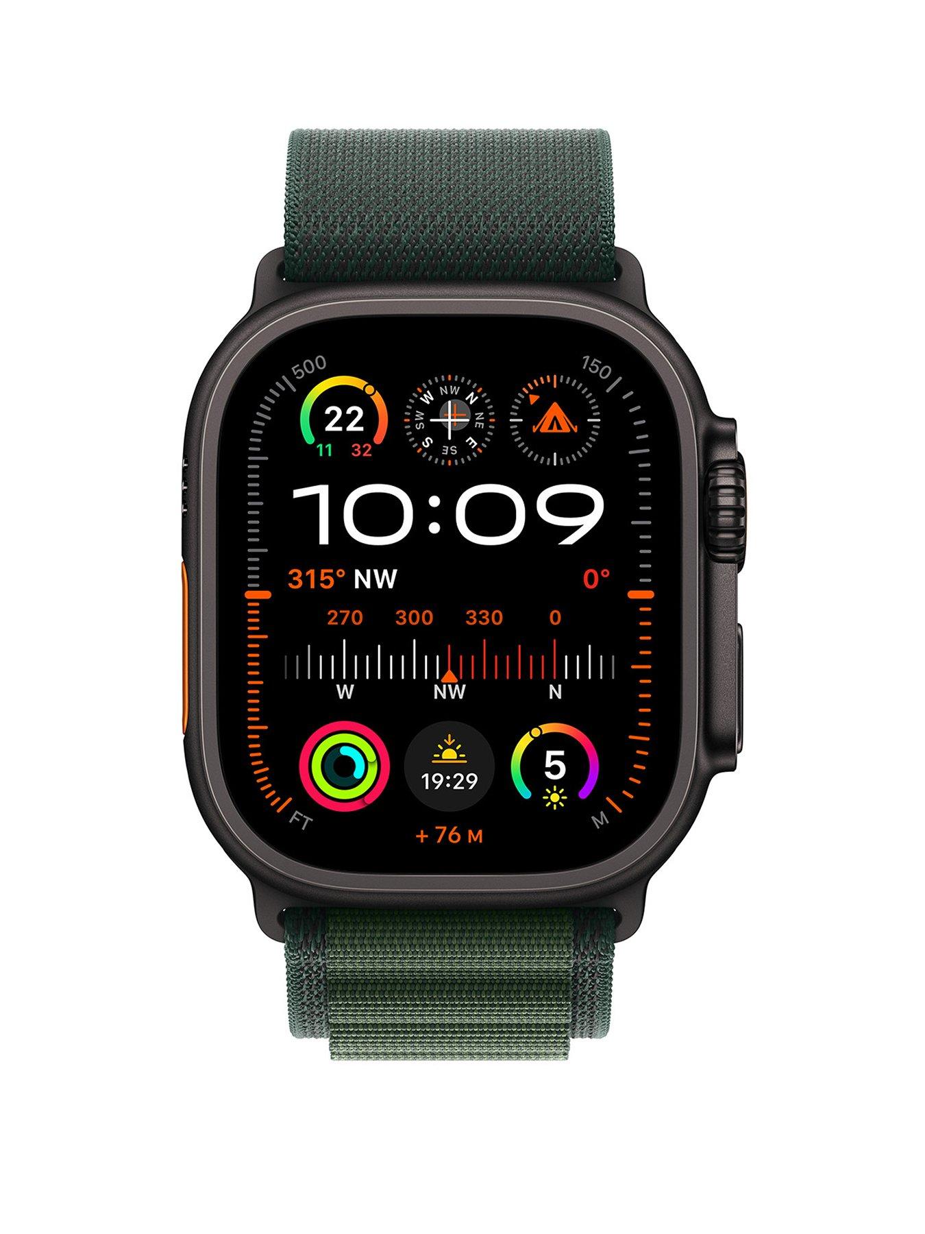 apple-watch-ultra-2-gps-cellular-2024-49mm-black-titanium-case-with-dark-green-alpine-loop-smallstillFront