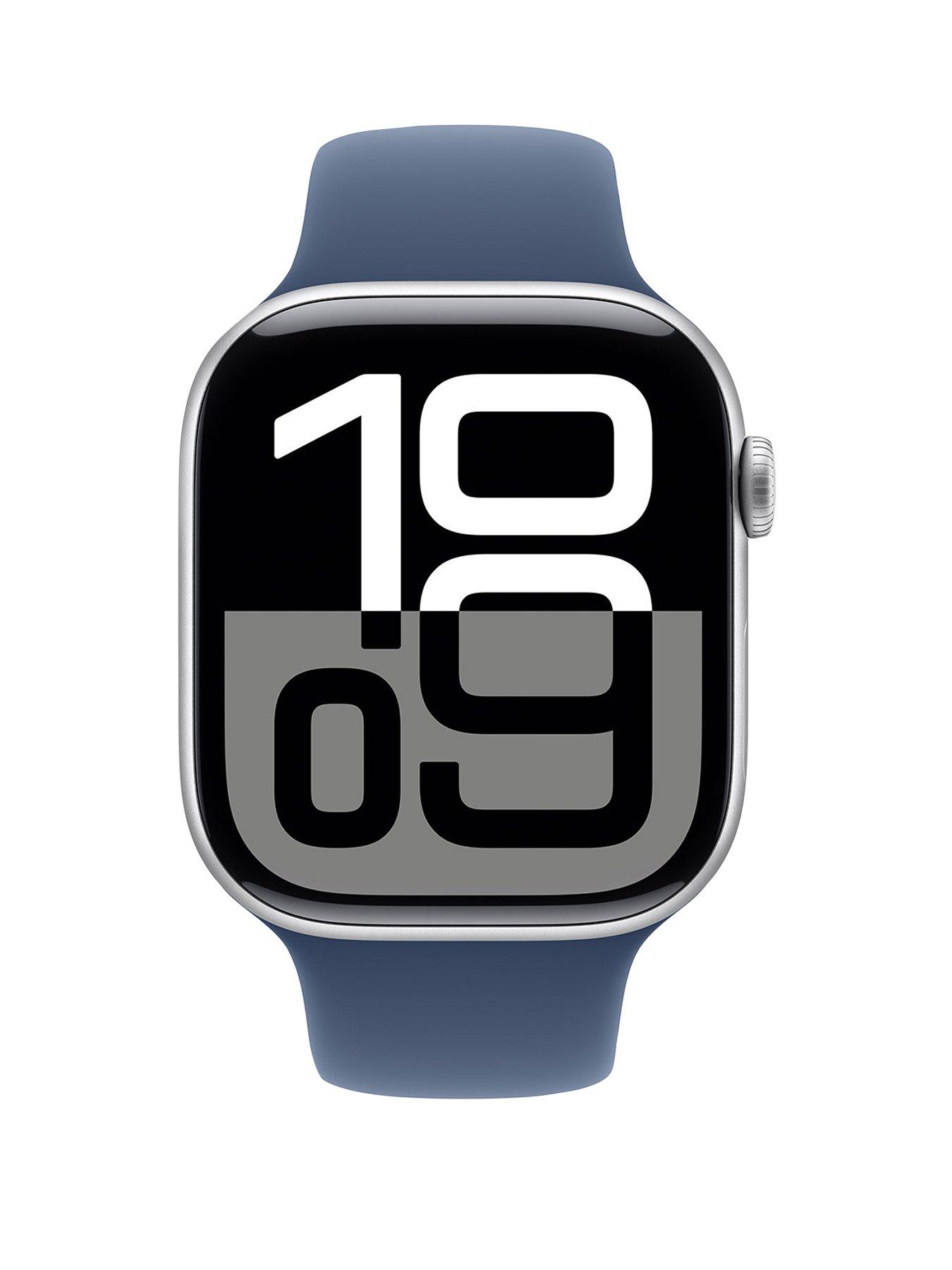 apple-watch-series-10-gps-46mm-silver-aluminium-case-with-denim-sport-band-mlstillFront