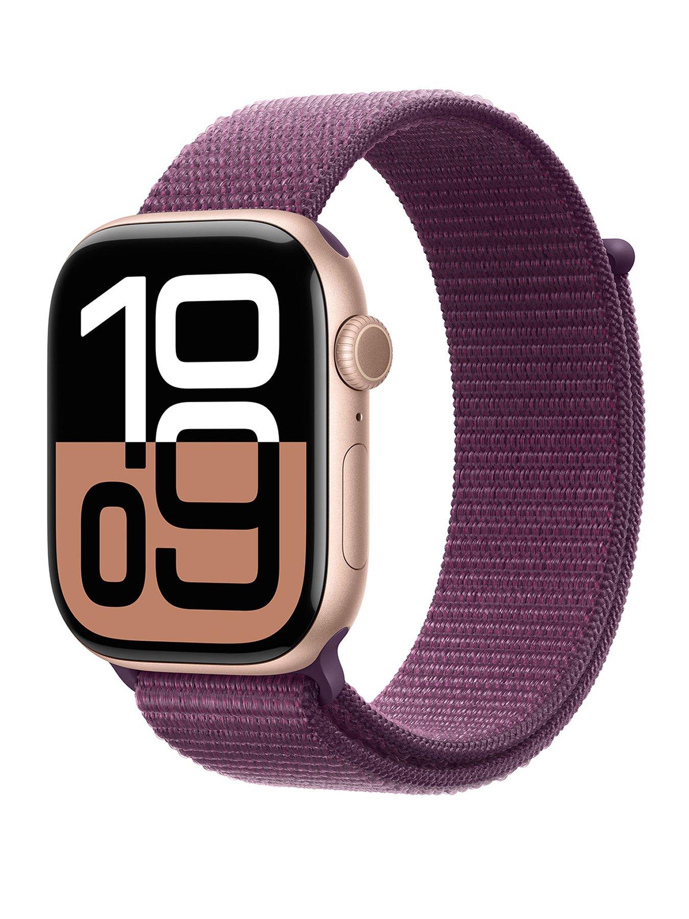 apple-watch-series-10-gps-46mm-rose-gold-aluminium-case-with-plum-sport-loop