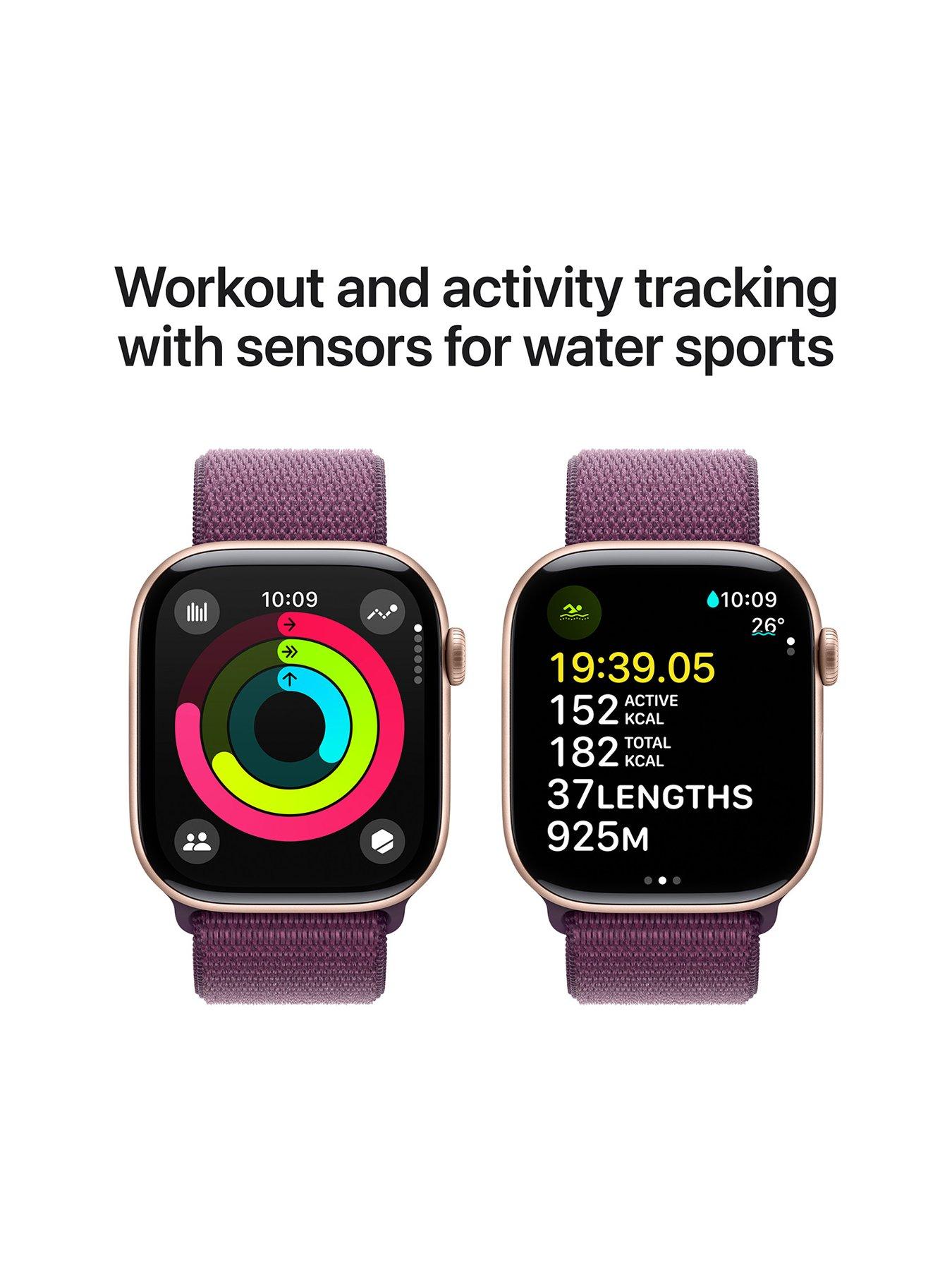 apple-watch-series-10-gps-46mm-rose-gold-aluminium-case-with-plum-sport-loopoutfit