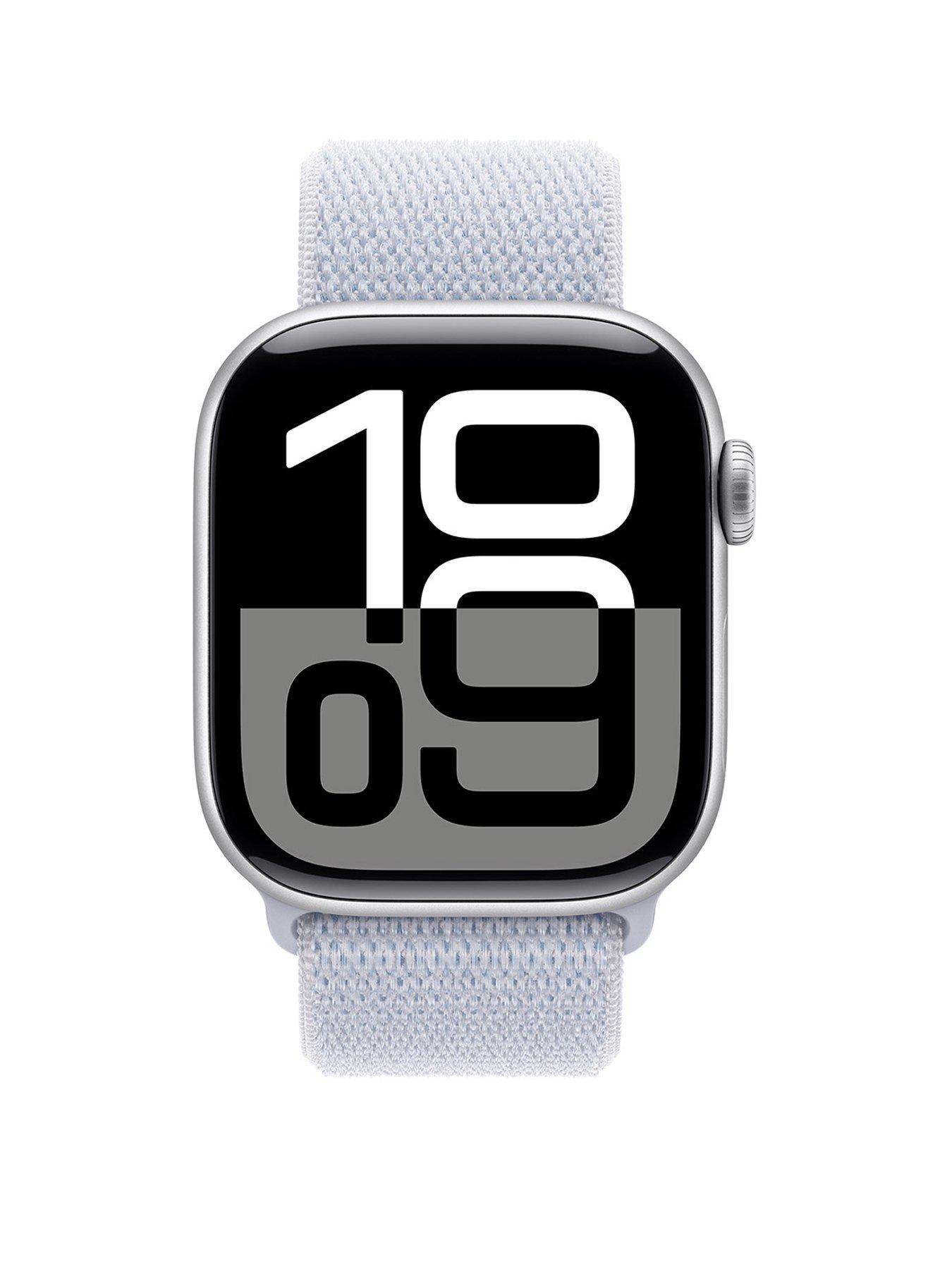 apple-watch-series-10-gps-cellular-42mm-silver-aluminium-case-with-blue-cloud-sport-loopstillFront