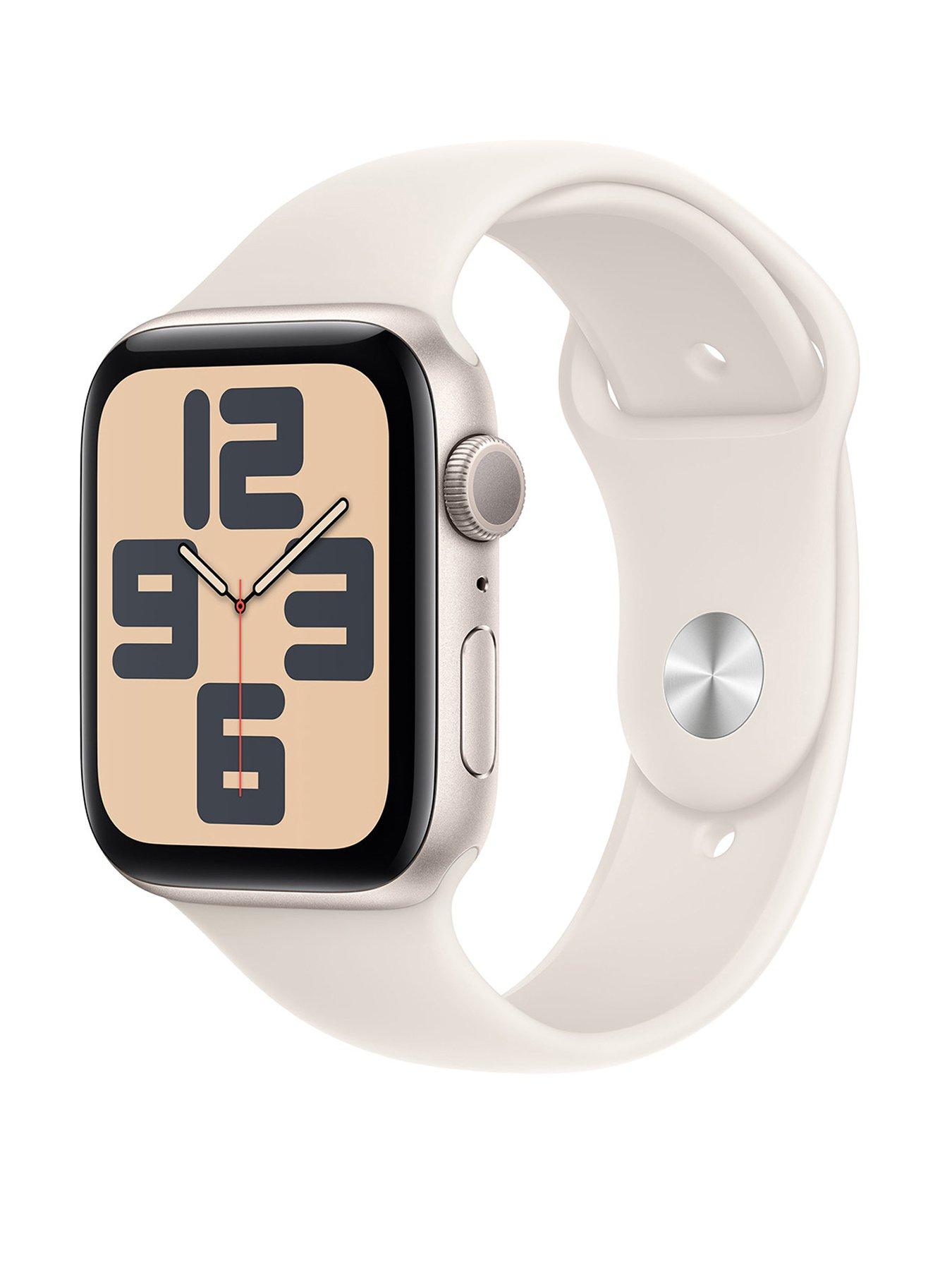 undefined Watch SE (GPS, 2024) 40mm Starlight Aluminium Case with Starlight Sport Band - M/L