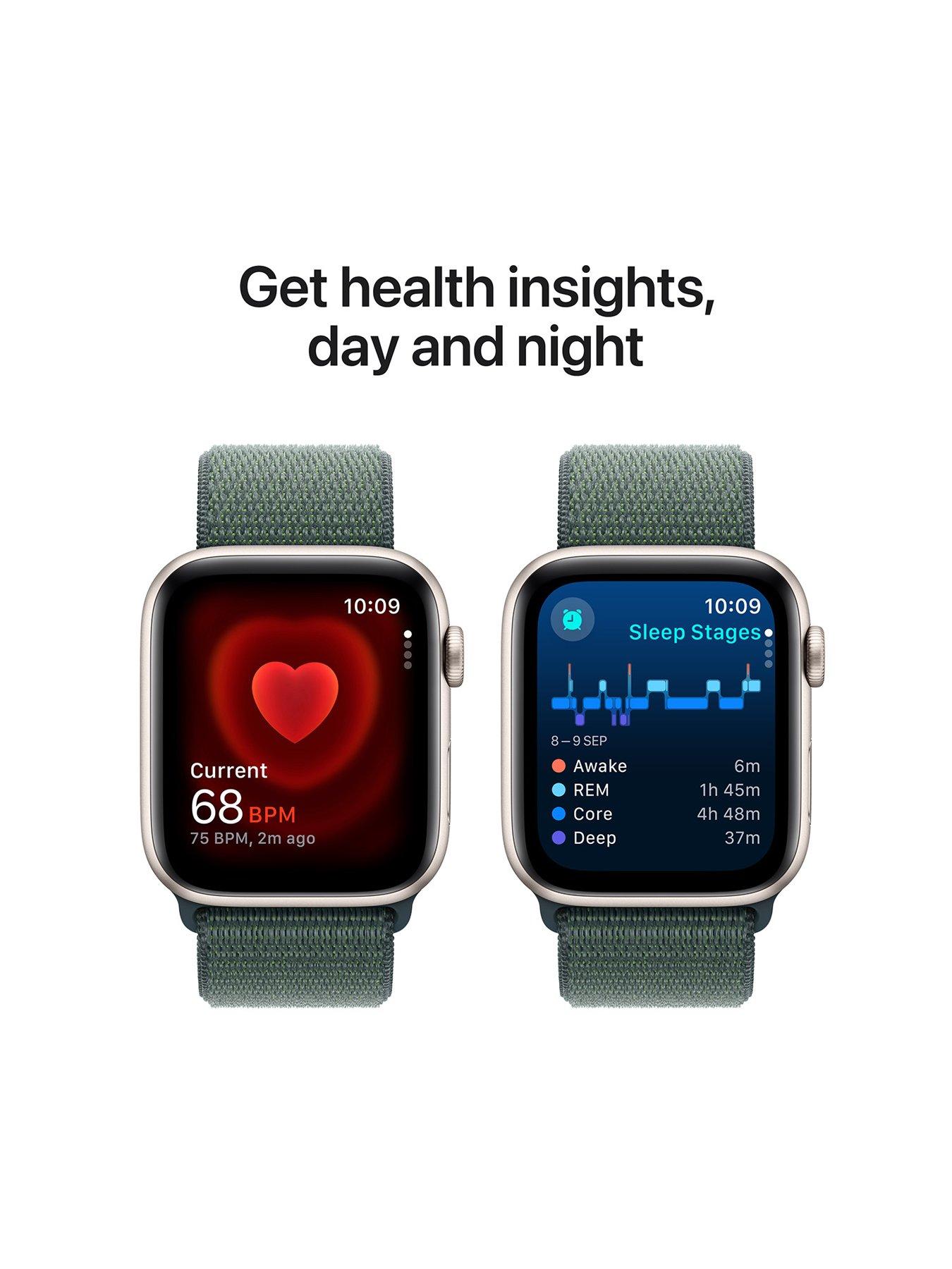 apple-watch-se-gps-2024-40mmnbspstarlight-aluminium-case-with-lake-green-sport-loopdetail