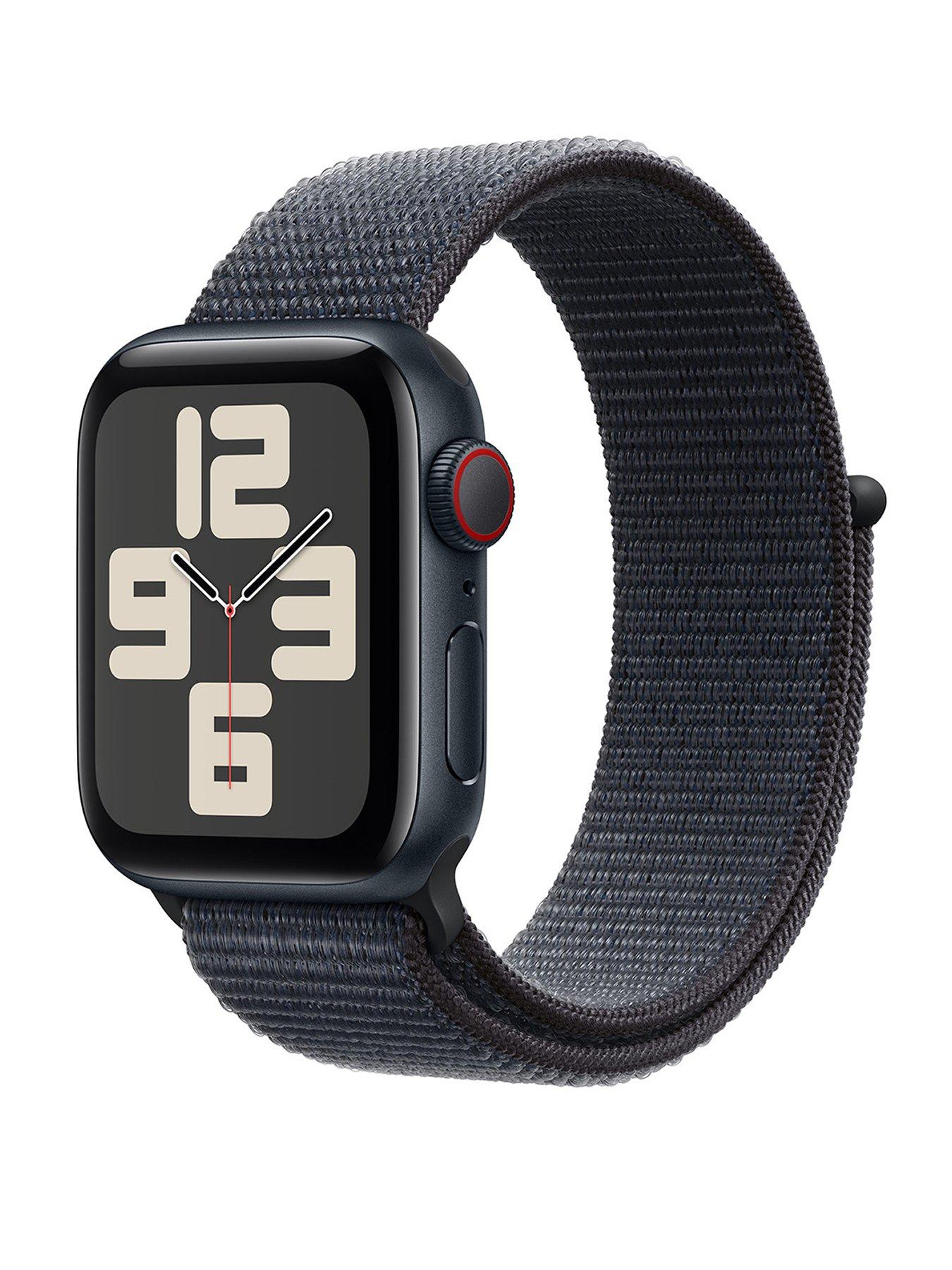 undefined Watch SE (GPS + Cellular, 2024) 40mm Midnight Aluminium Case with Ink Sport Loop