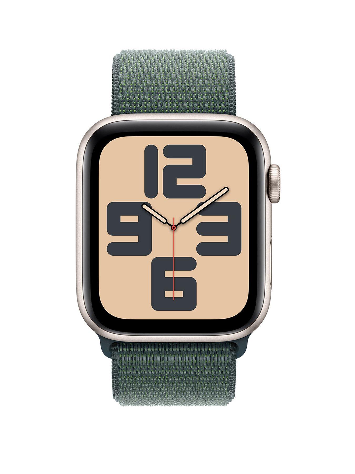 apple-watch-se-gps-cellular-2024-44mmnbspstarlight-aluminium-case-with-lake-green-sport-loopstillFront