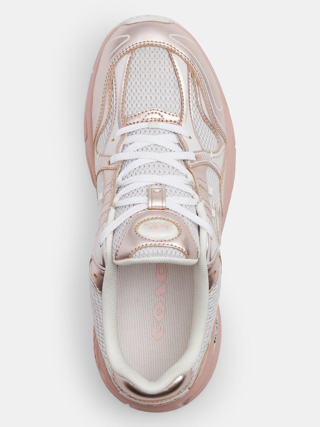 coach-metallic-runner-trainers-pinkoutfit