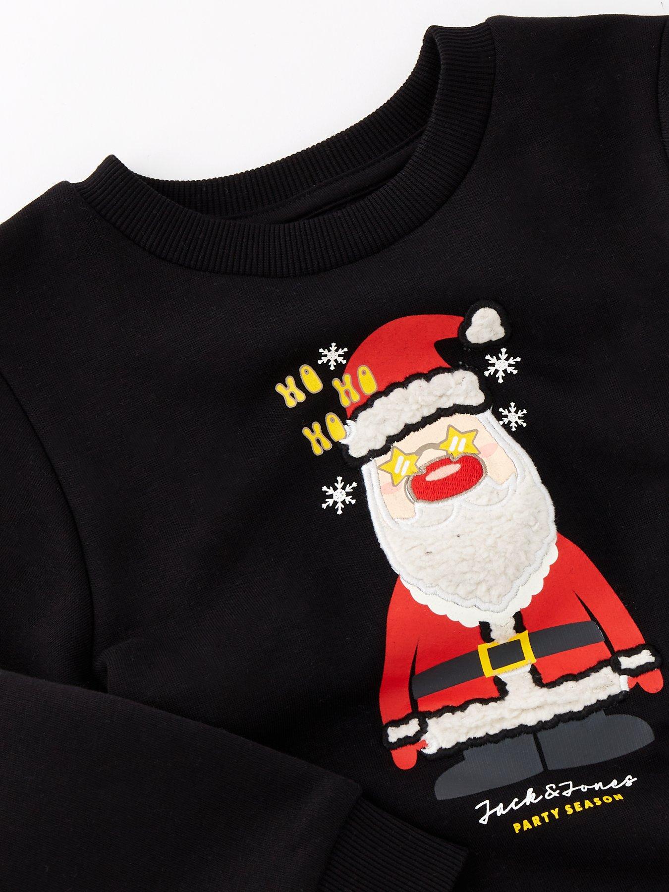 jack-jones-mini-younger-boys-chrismas-jolly-crew-neck-sweat-sky-captainoutfit