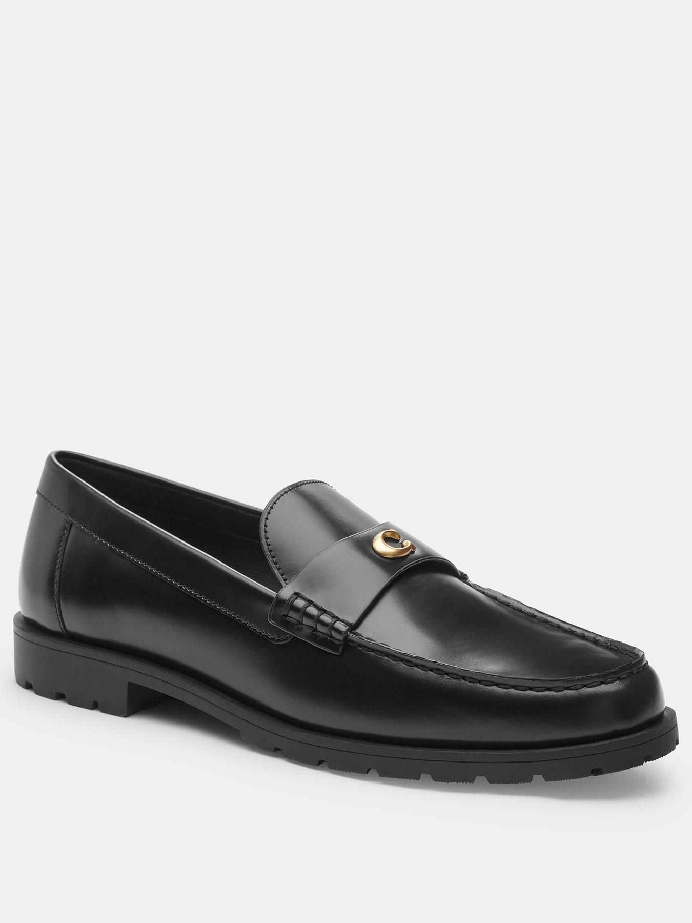 coach-jocelyn-leather-loafers-blackstillFront