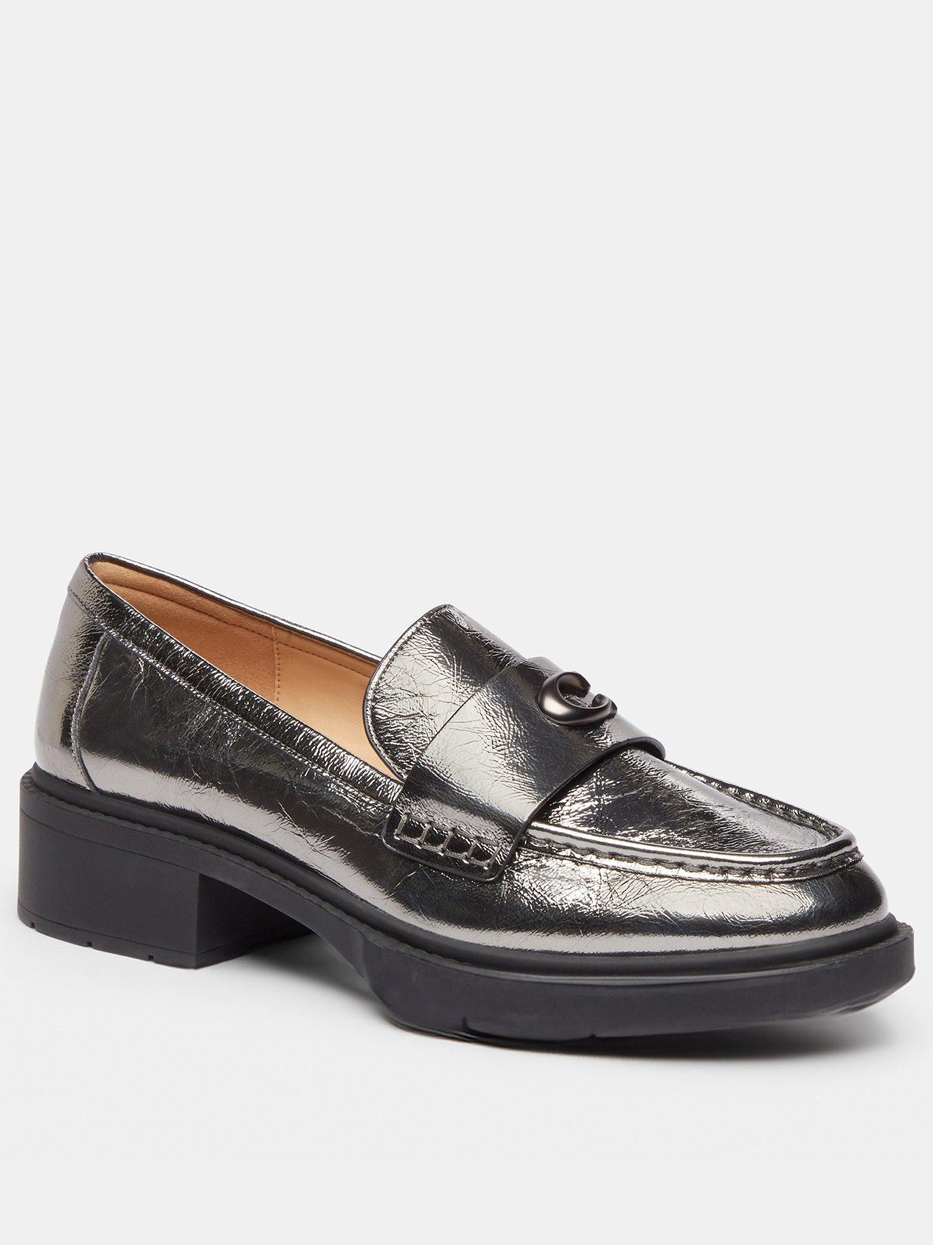 coach-leah-crinkle-metallic-loafers-dark-greystillFront